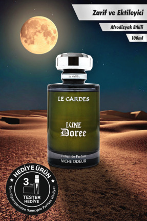 Le Cardes Afrodizyak Etkili - Fransız Zarafeti - Lune Dorée 100 ml Extrait De...