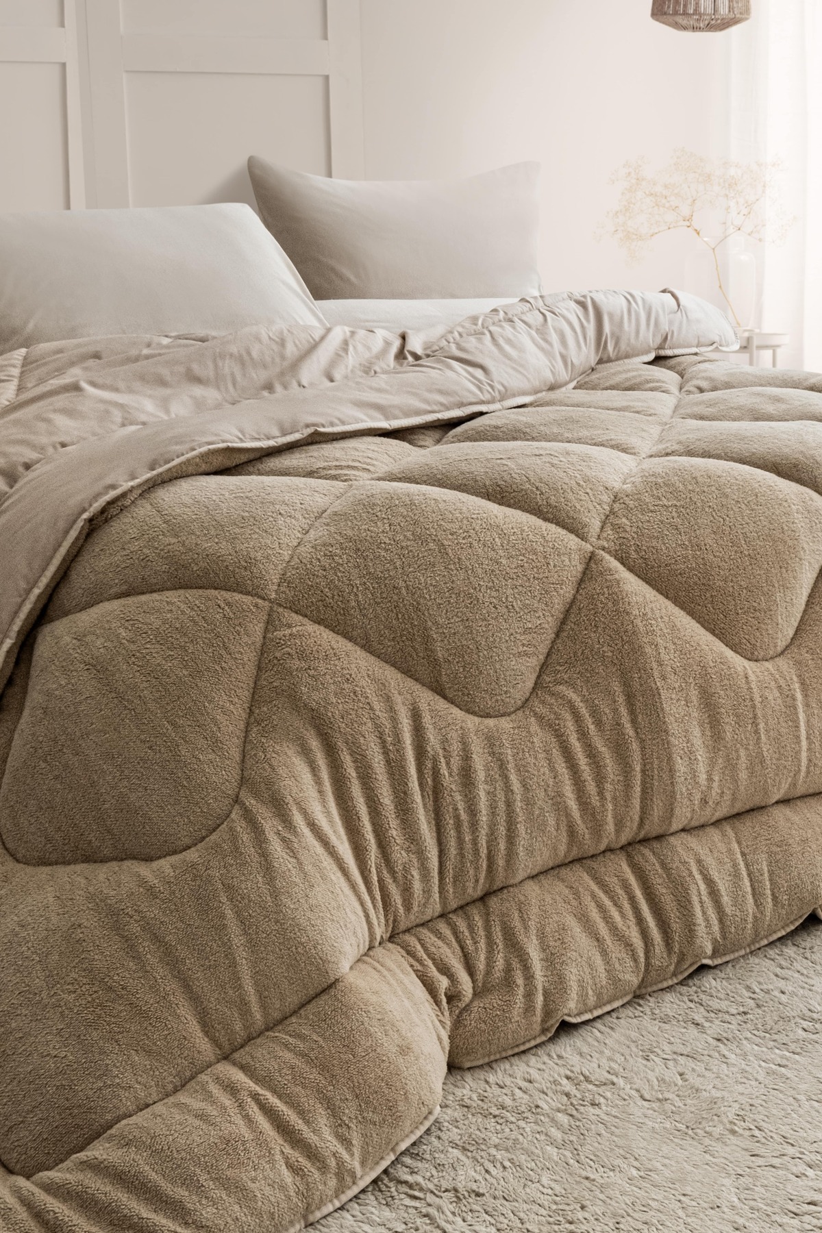 True Home Tek Kişilik Çift Taraflı Welsoft Yorgan