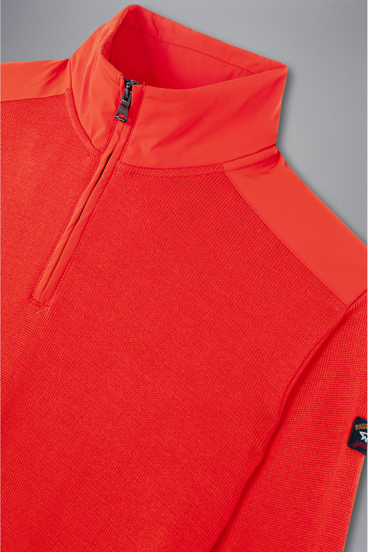 PAUL&SHARK MEN'S ZIPPED PULLOVER C.W. WOOL görsel 5