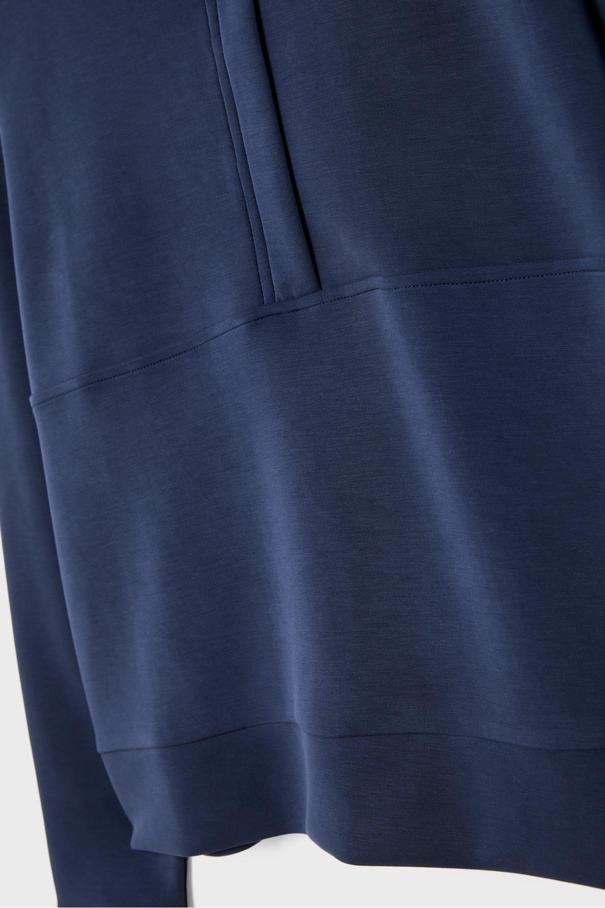 Stradivarius  Yumuşak dokulu fermuarlı sweatshirt - Görsel 8