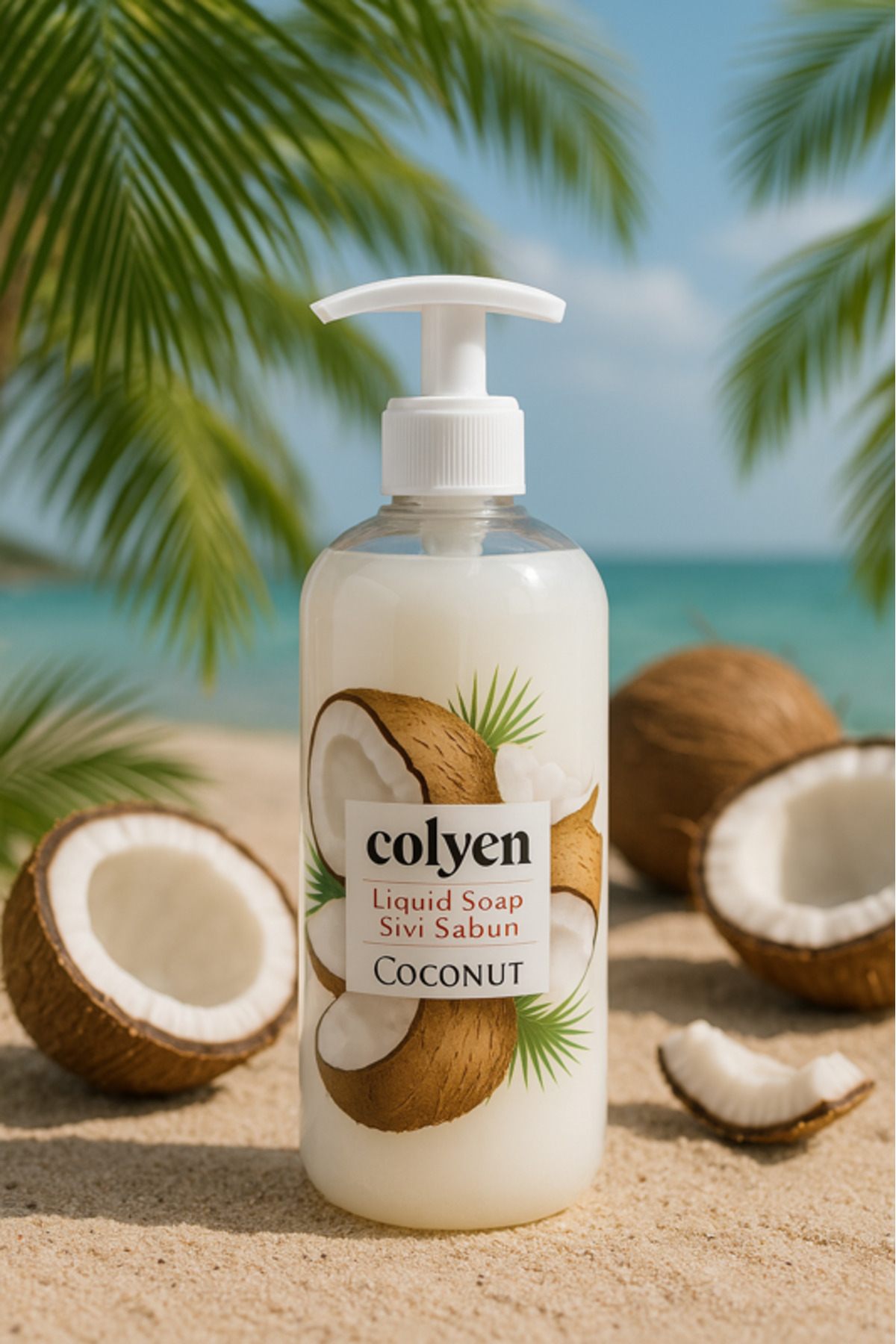 Colyen Coconut Kokulu Sıvı Sabun 500 ml