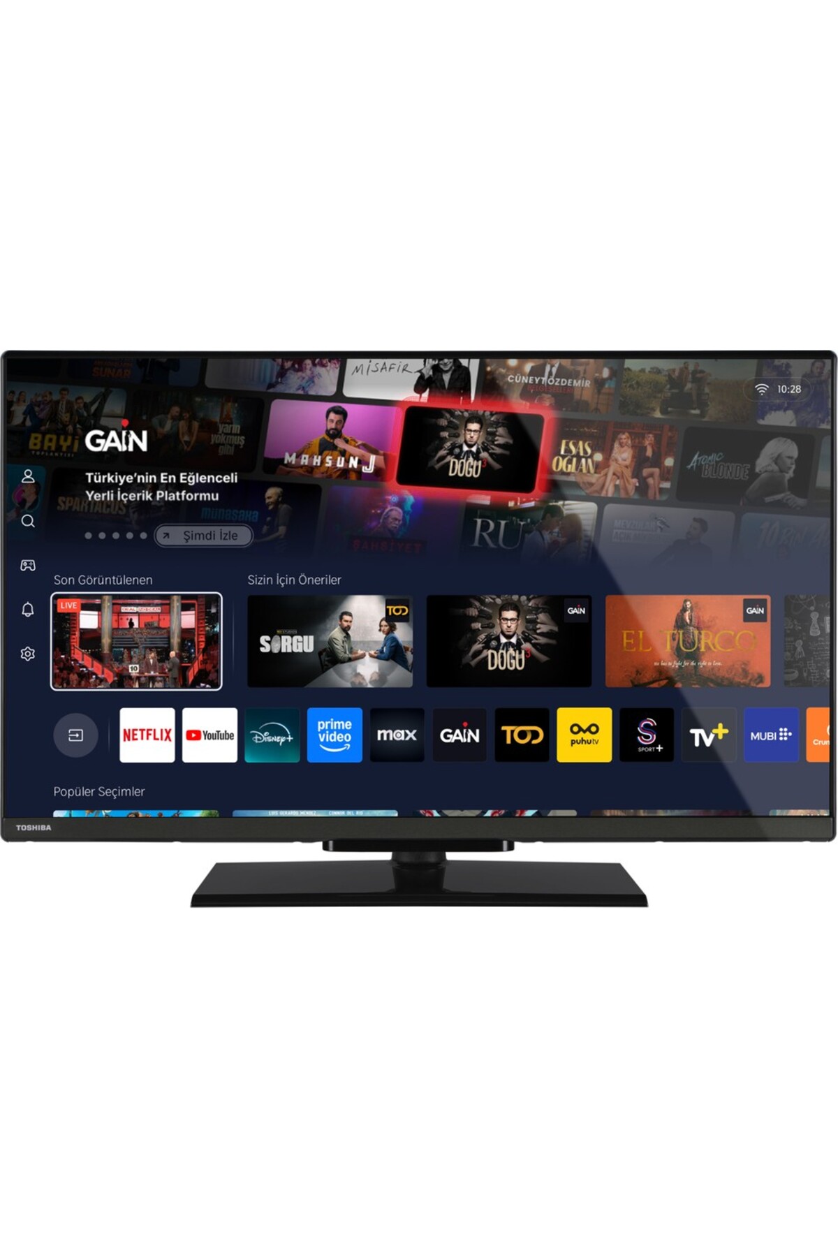 TOSHIBA 液晶テレビ 32780円 Toshiba SMART TV 32'' 80 Ekran Uydu Alıcılı Full HD Televizyon