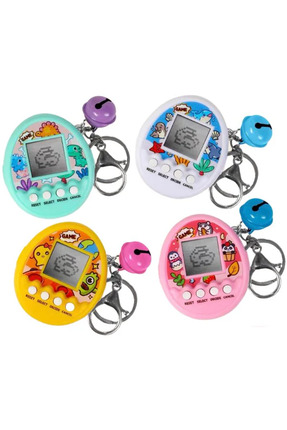 Tıfıl Toys Yüksek Kaliteli Eğitici Sanal Bebek Anahtarlık Mavi