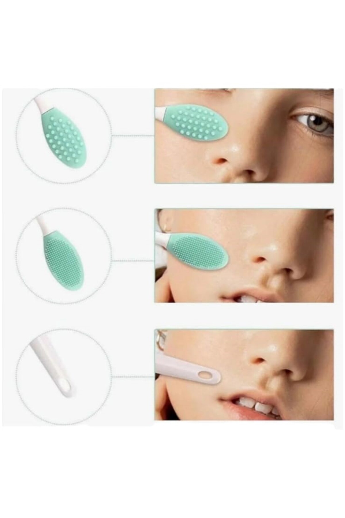 Siyah Nokta Temizleme Peeling Fırçaso. 1 Ad. — RZR-157 — تصویر 2 از 5