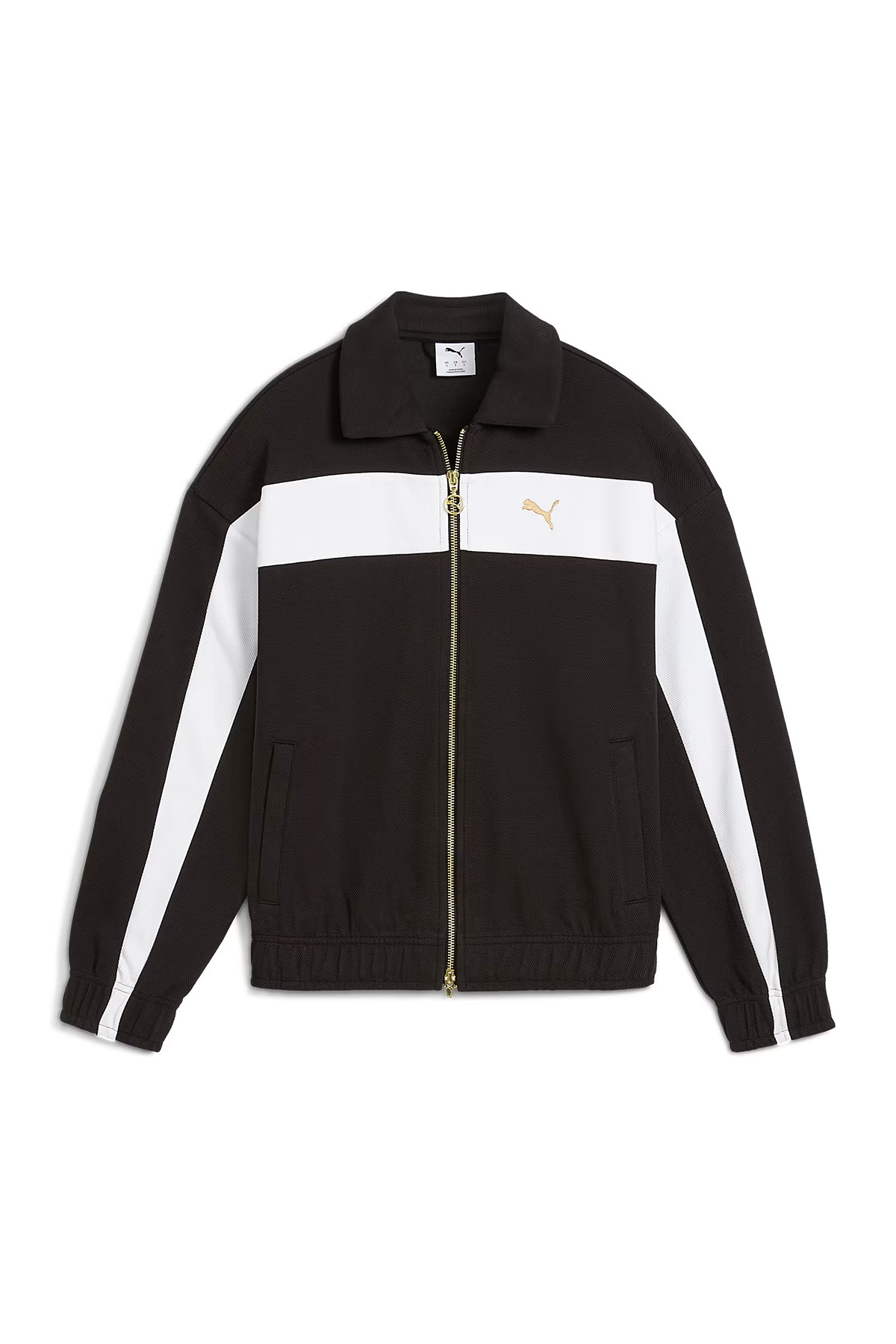 Puma T7 Relaxed Track Kadın Siyah Günlük Stil Ceket 63213701 görsel 6