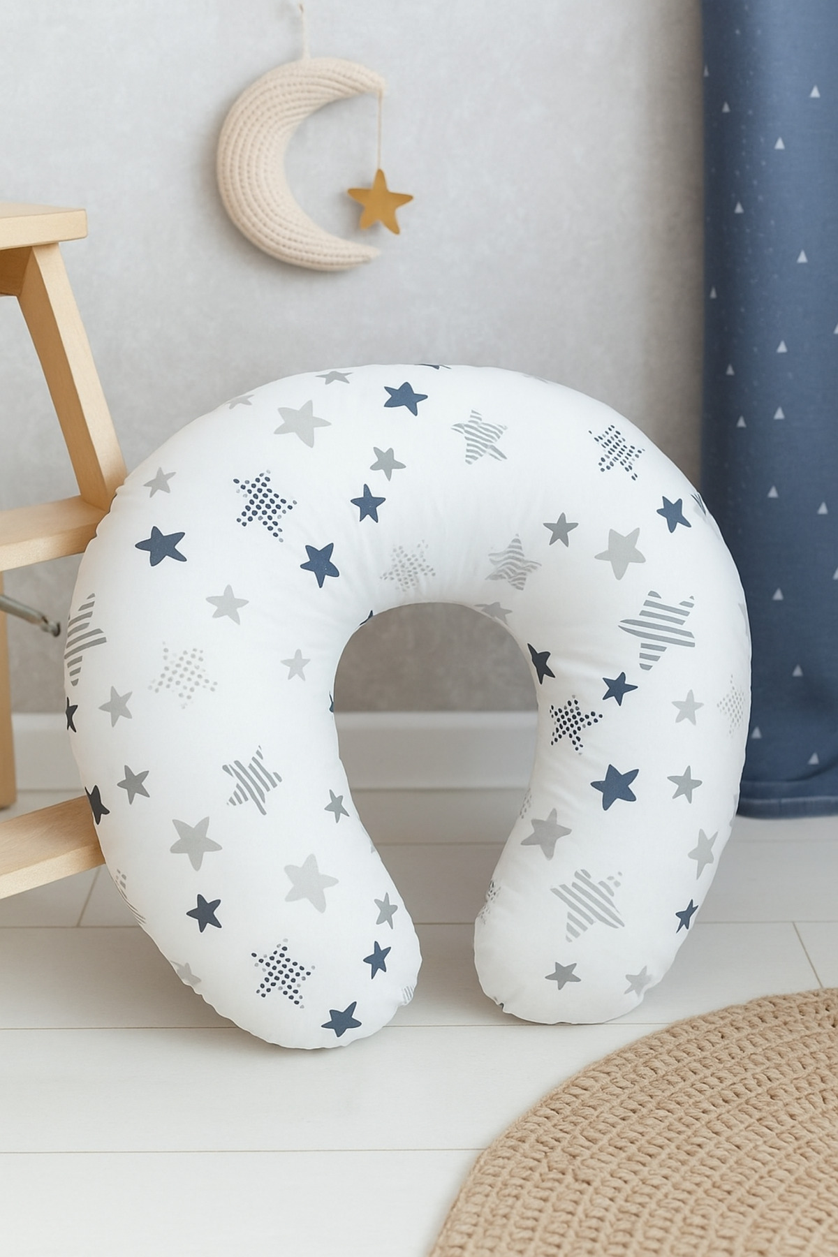 Findlay Baby EMZİRME DESTEK MİNDERİ GRİ YILDIZ fotoğrafı 4 (önizleme)