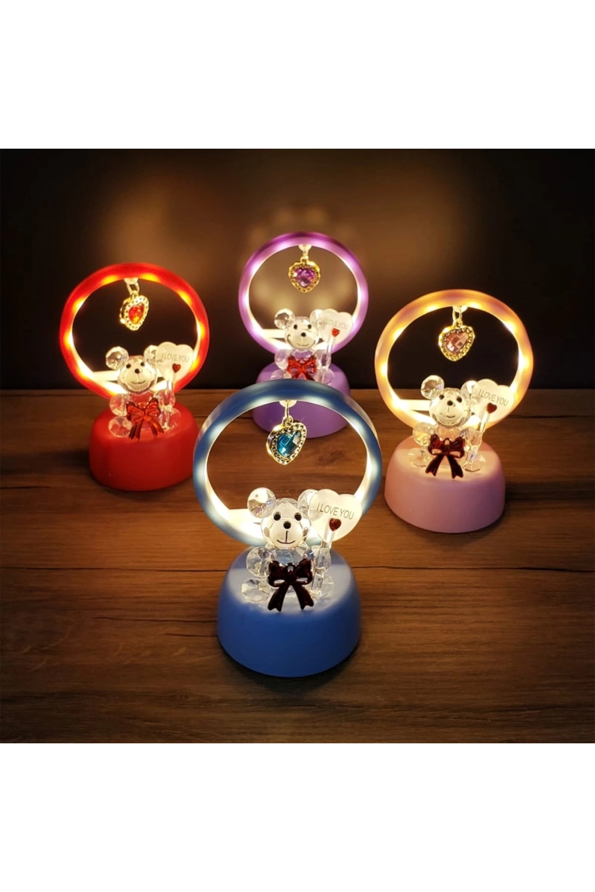 Epilons Işıklı I Love You Ayıcık