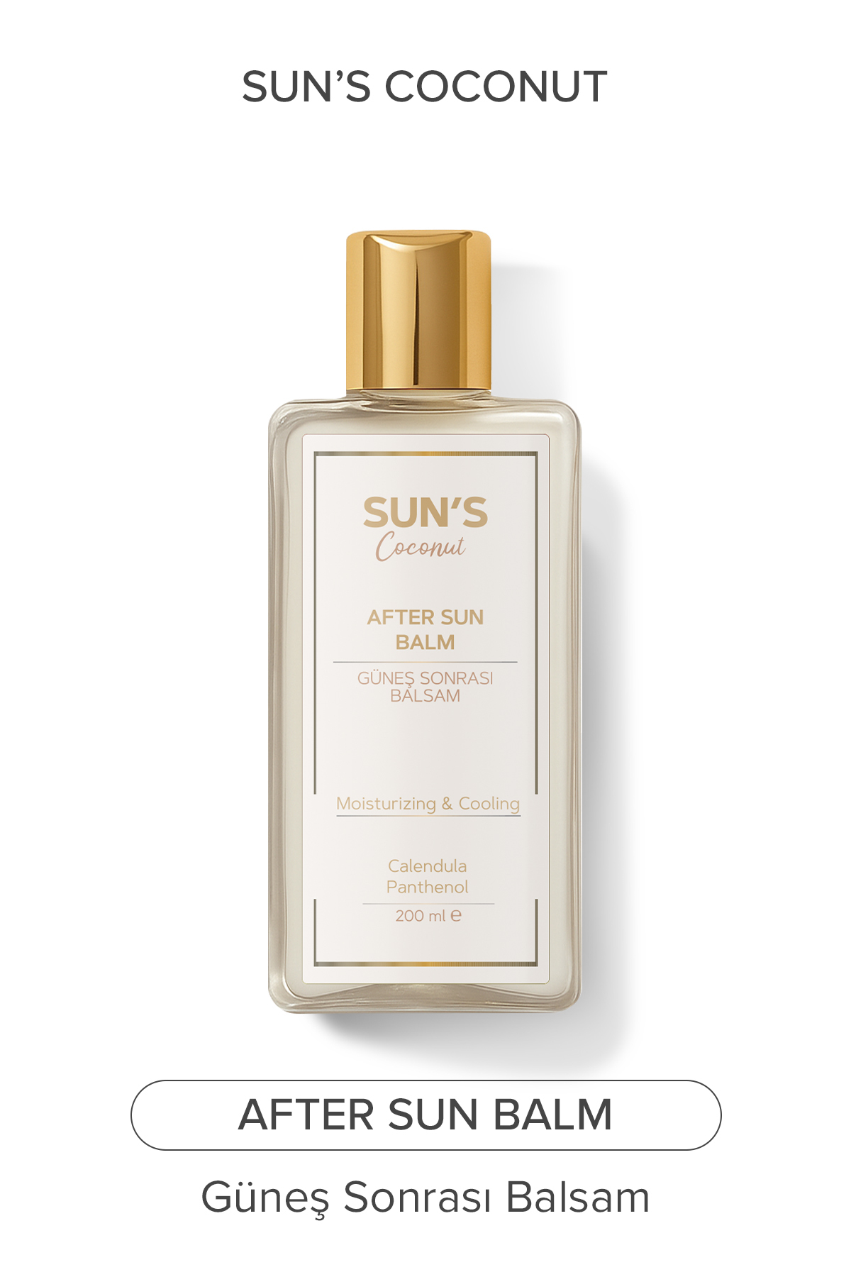 Suns Coconut After Sun Balm Güneş Sonrası Bakım — 8684266558523