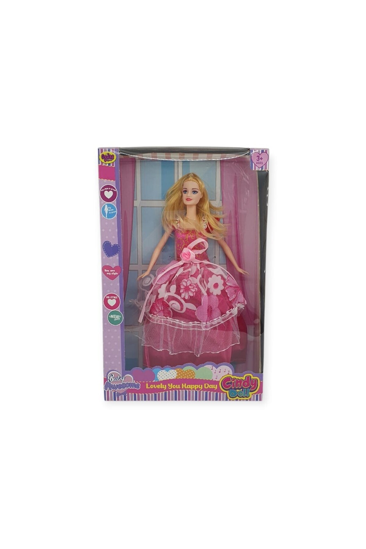 Genel Markalar Büyüleyici Parti Bebeği Anlily - 02258 - Pembe (Lisinya) fotoğrafı 2 (önizleme)