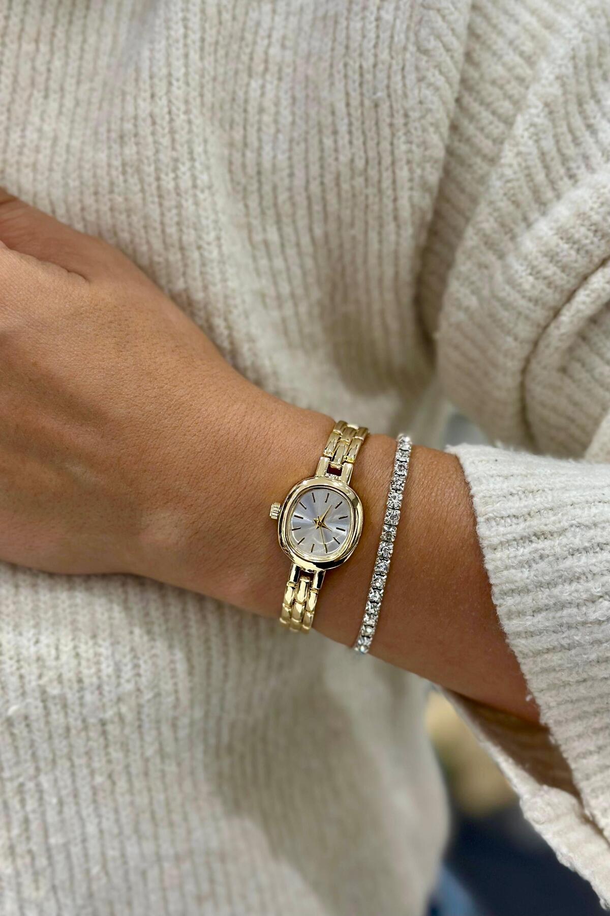 DEEPORA  Oval minimal kadın saati - Görsel 4