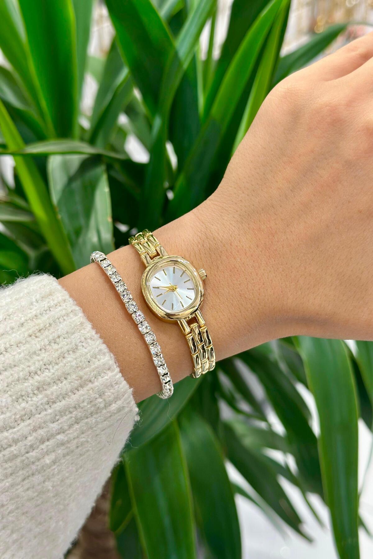 DEEPORA  Oval minimal kadın saati - Görsel 6