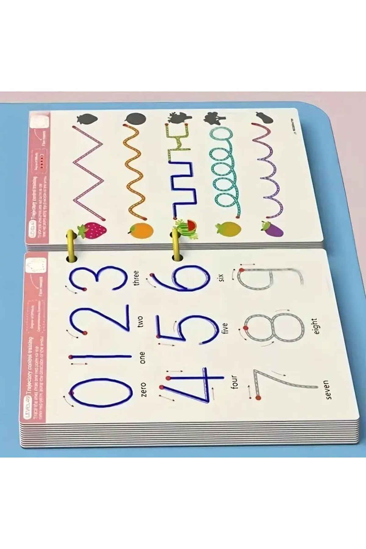 ۳۲ برگ یادداشت آموزشی قابل استفاده مجدد (به همراه ۲ خودکار + ۱ پاککن) قابل پاک شدن