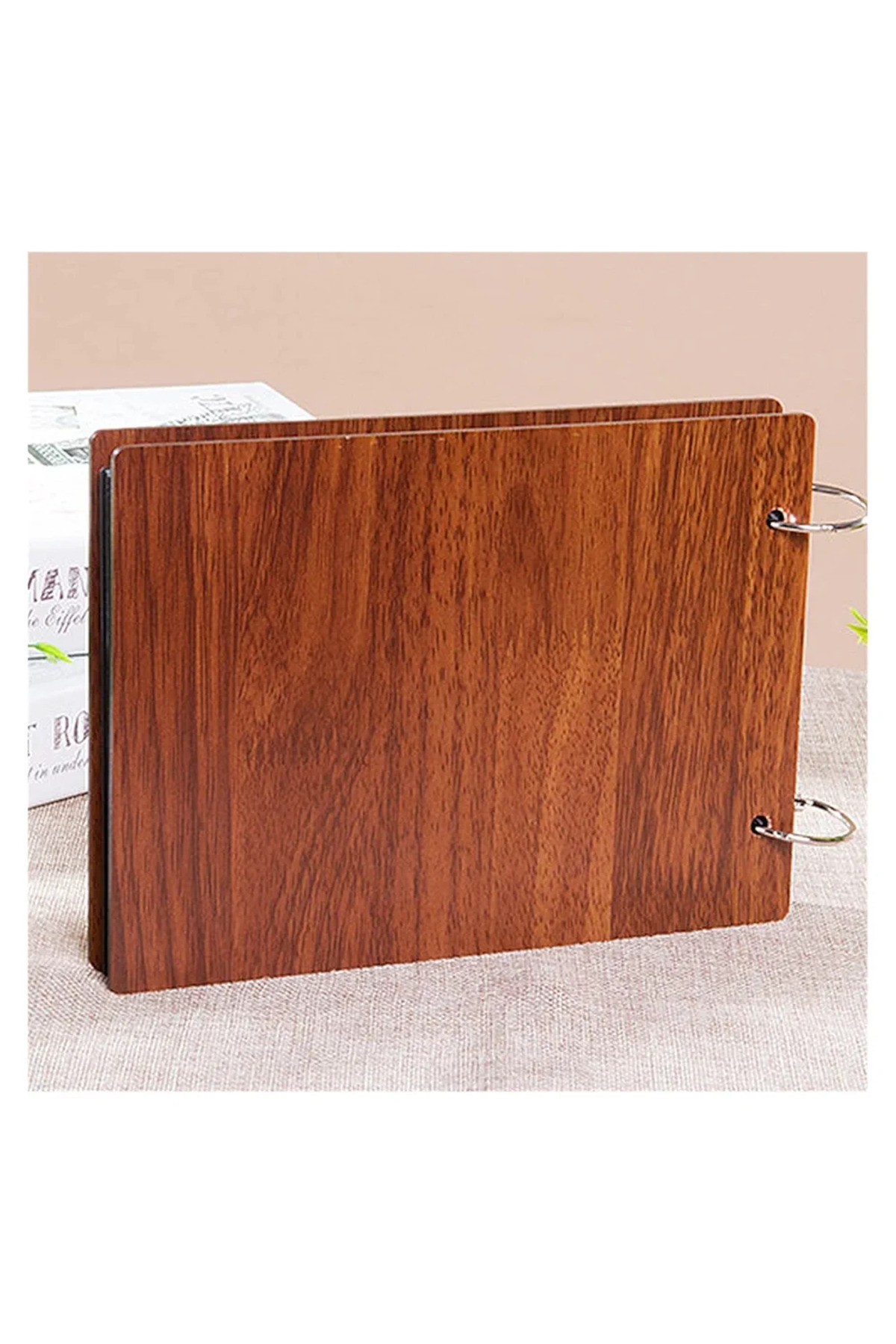 Wolawood Ahşap Baby Love Fotoğraf Albümü Özel Tasarım, Doğal Kapaklı, Bebek Anı Defteri, Hatıra Hediye Albüm fotoğrafı 6 (önizleme)