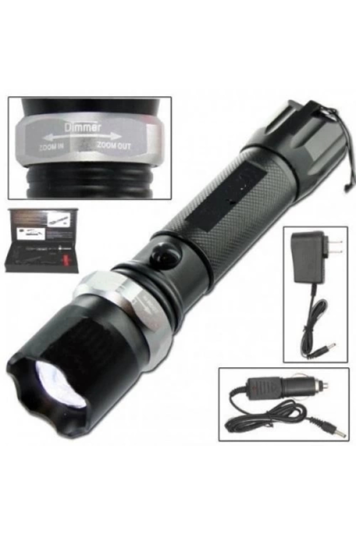 Glowify Store BUĞZ Trnikula, Zoomlu Şarjlı El Feneri F61873