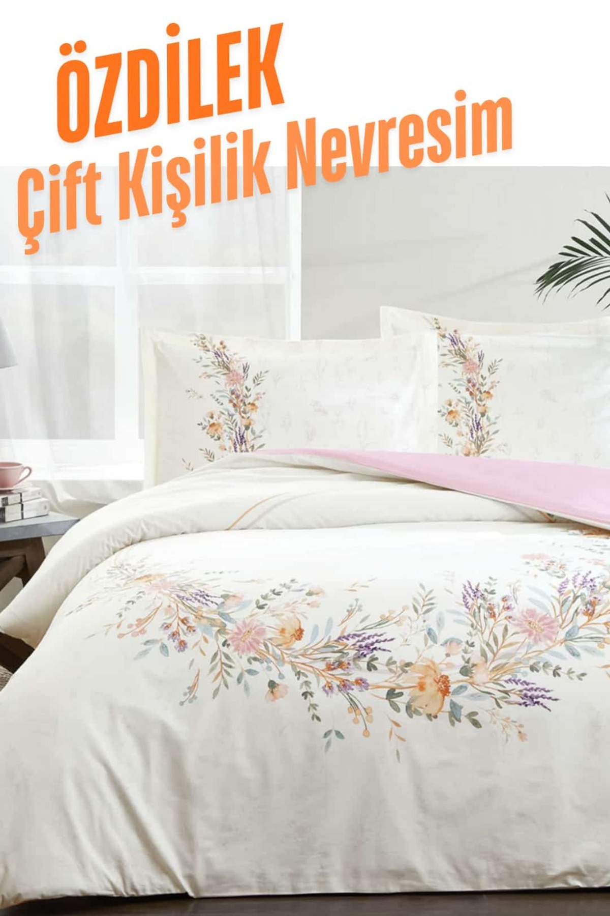 Özdilek %100 Pamuklu Çift Kişilik Nevresim Takımı (4 Parça