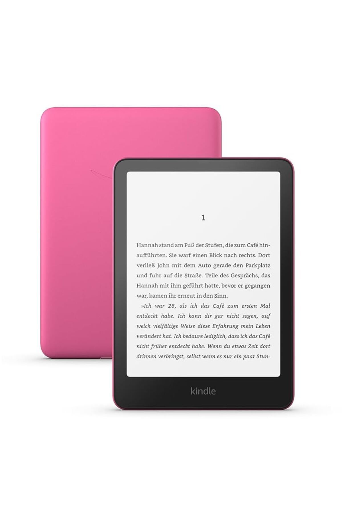 Amazon Kindle Paperwhite (2024) 12.nesil 16 Gb E Kitap Okuyucu 7” Metalik Raspberry | Reklamlı