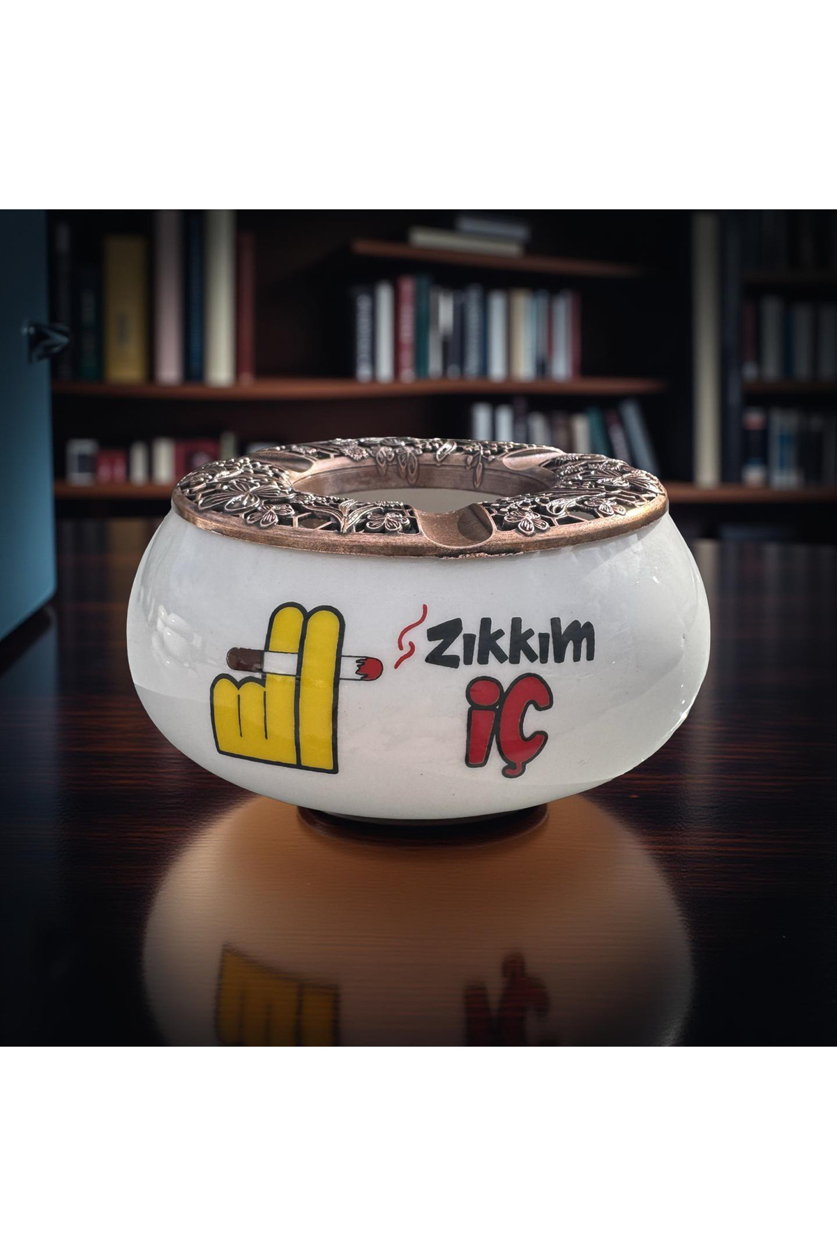 İlbay Çini Takı Zıkkım iç küllük seramik