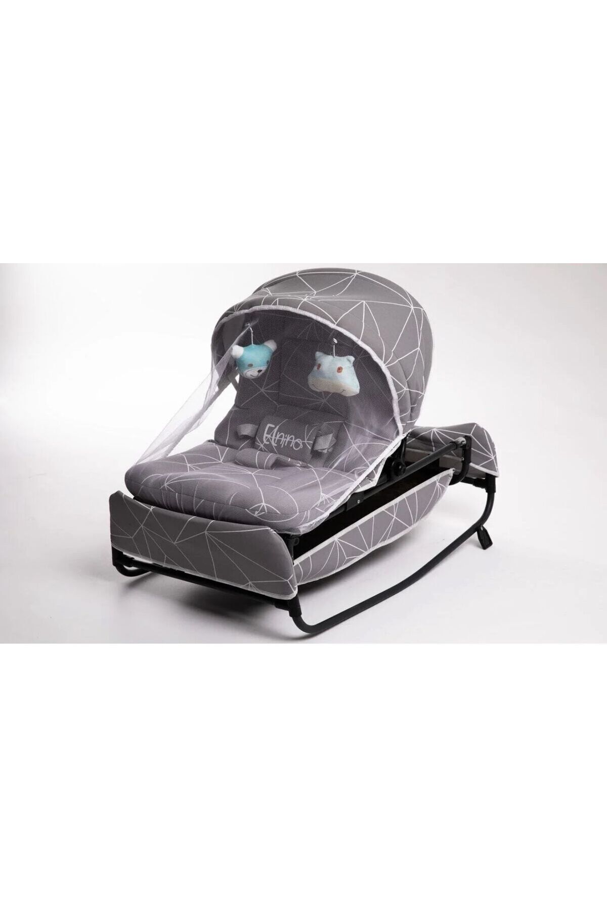 TURHAN BEBE Ana Kucağı Ana Dizi Hamak Beşik Tüllü Oyuncaklı Kademe Ayarlı Anne Yanı