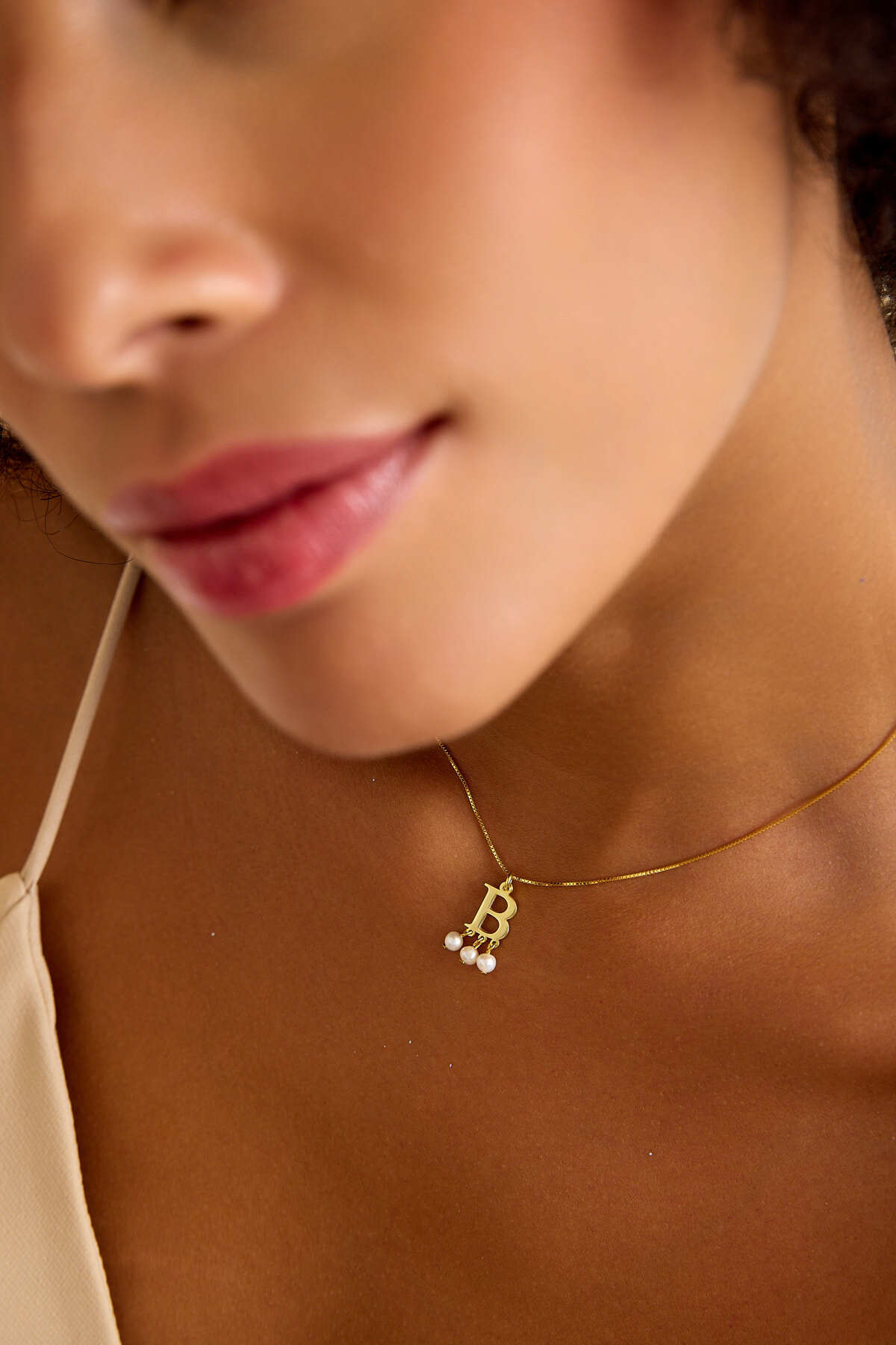 art and crafts jewelry Mini Anne Boleyn Kolye görsel 3