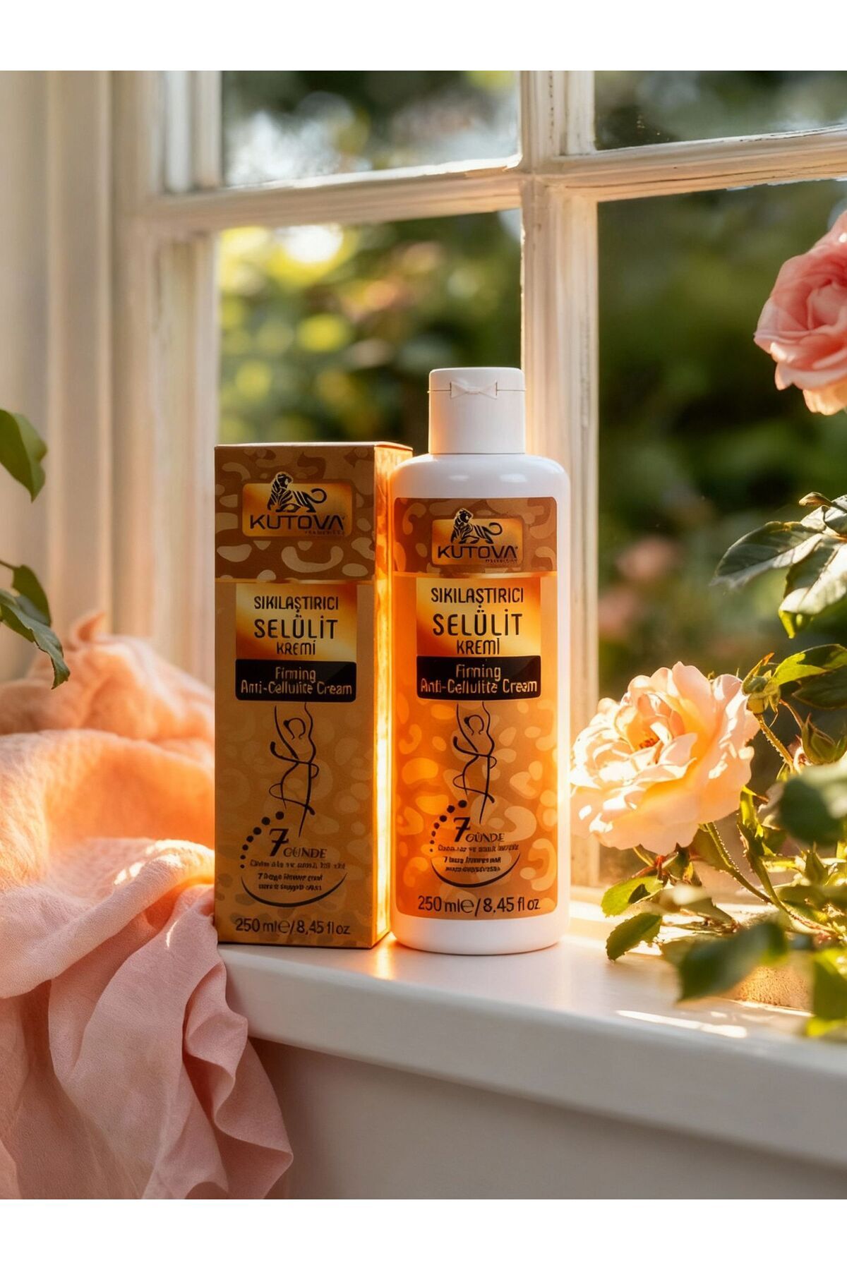 Kutova Cosmetics SIKILAŞTIRICI YAĞ YAKICI SELÜLİT KREMİ