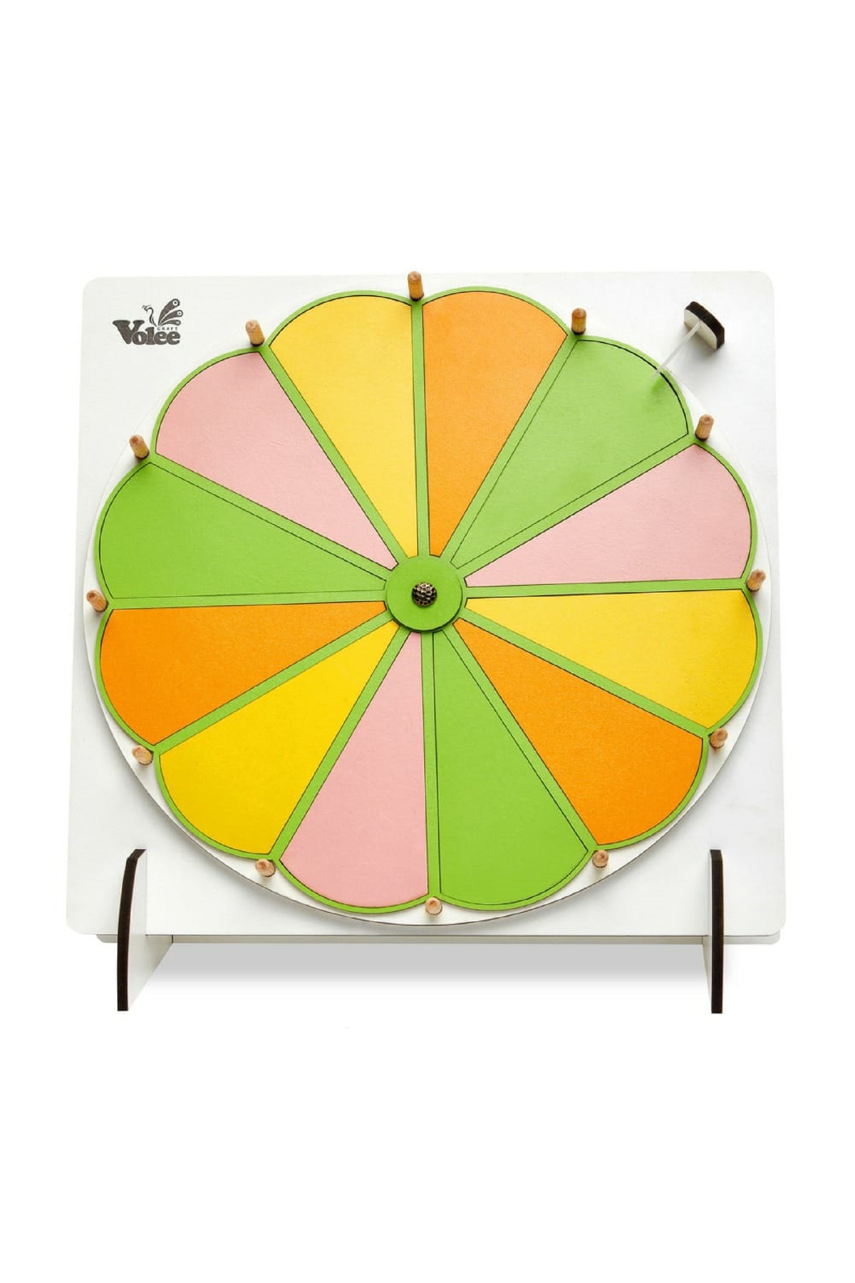 Fun Game and Event Wheel Suitable for Colorful Writing and Deleting