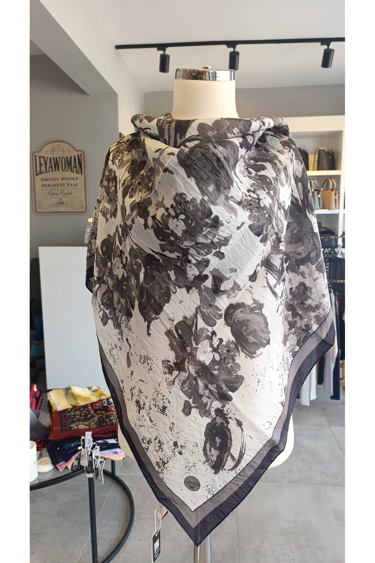 SCARF DİAMOND HENNA EŞARP