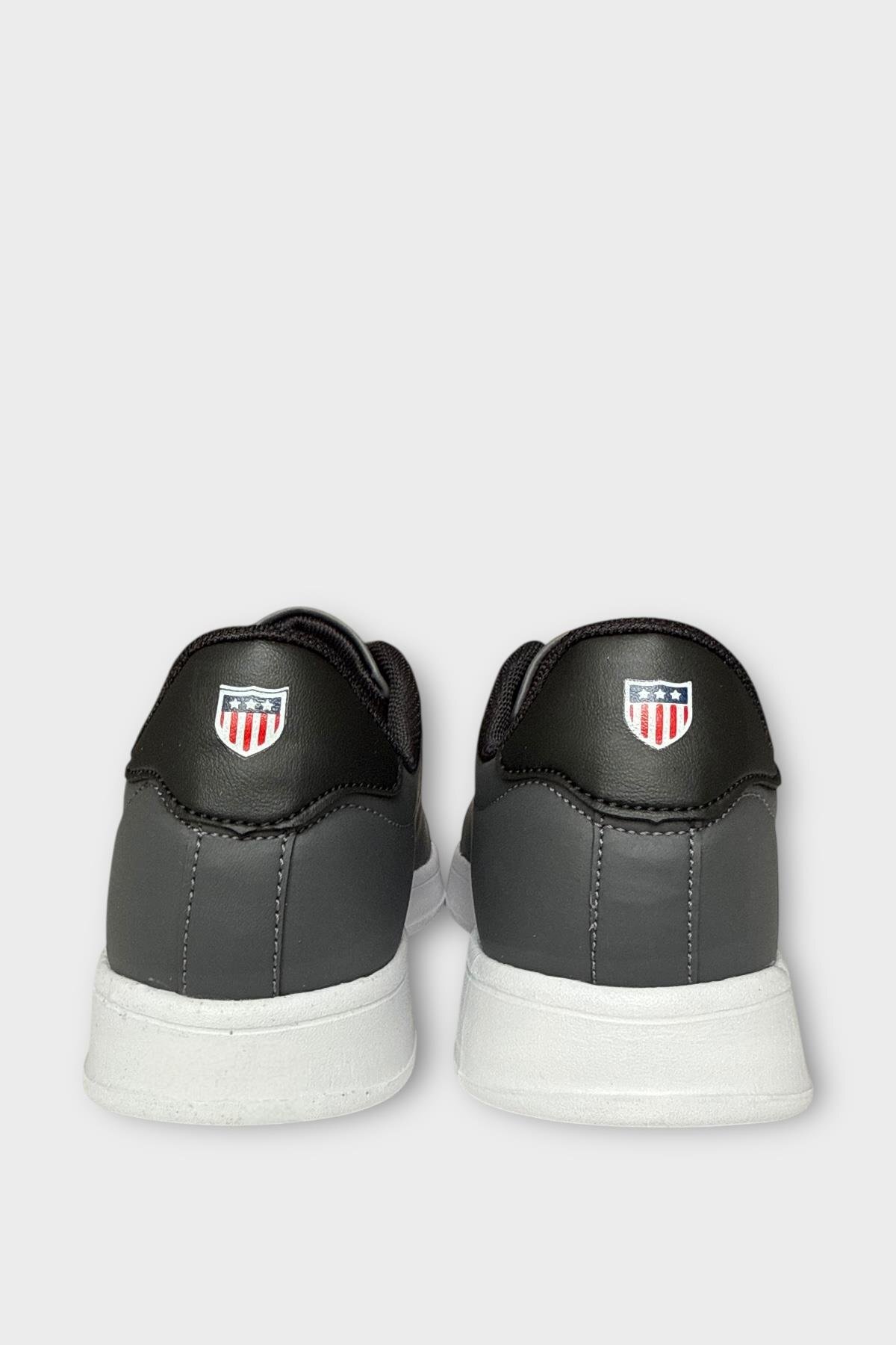 Unisex Sneakers Günlük Spor Ayakkabı FÜME - SİYAH — سفید 2743 — تصویر 7 از 8
