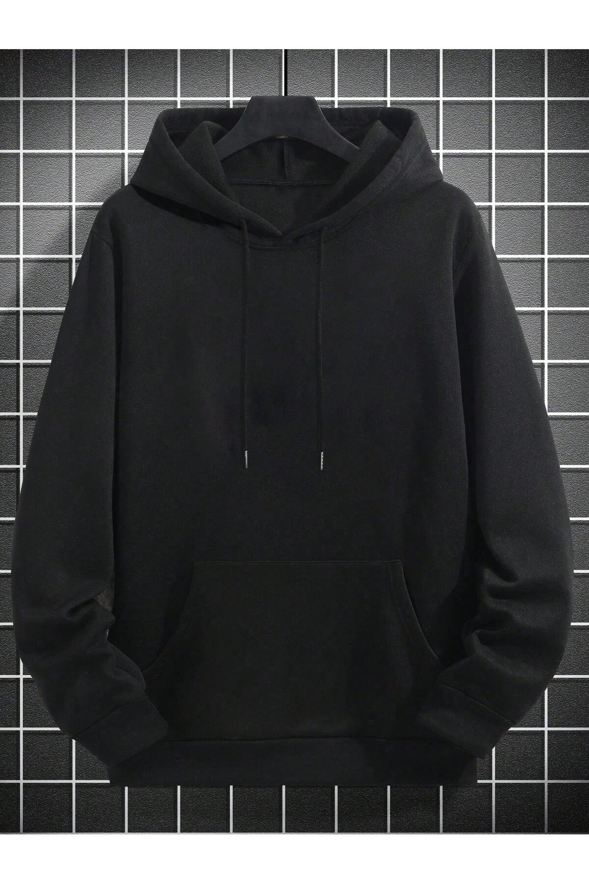 EYAX MODA 3'lü Avantaj Set Kapüşonlu Sweatshirt görsel 4