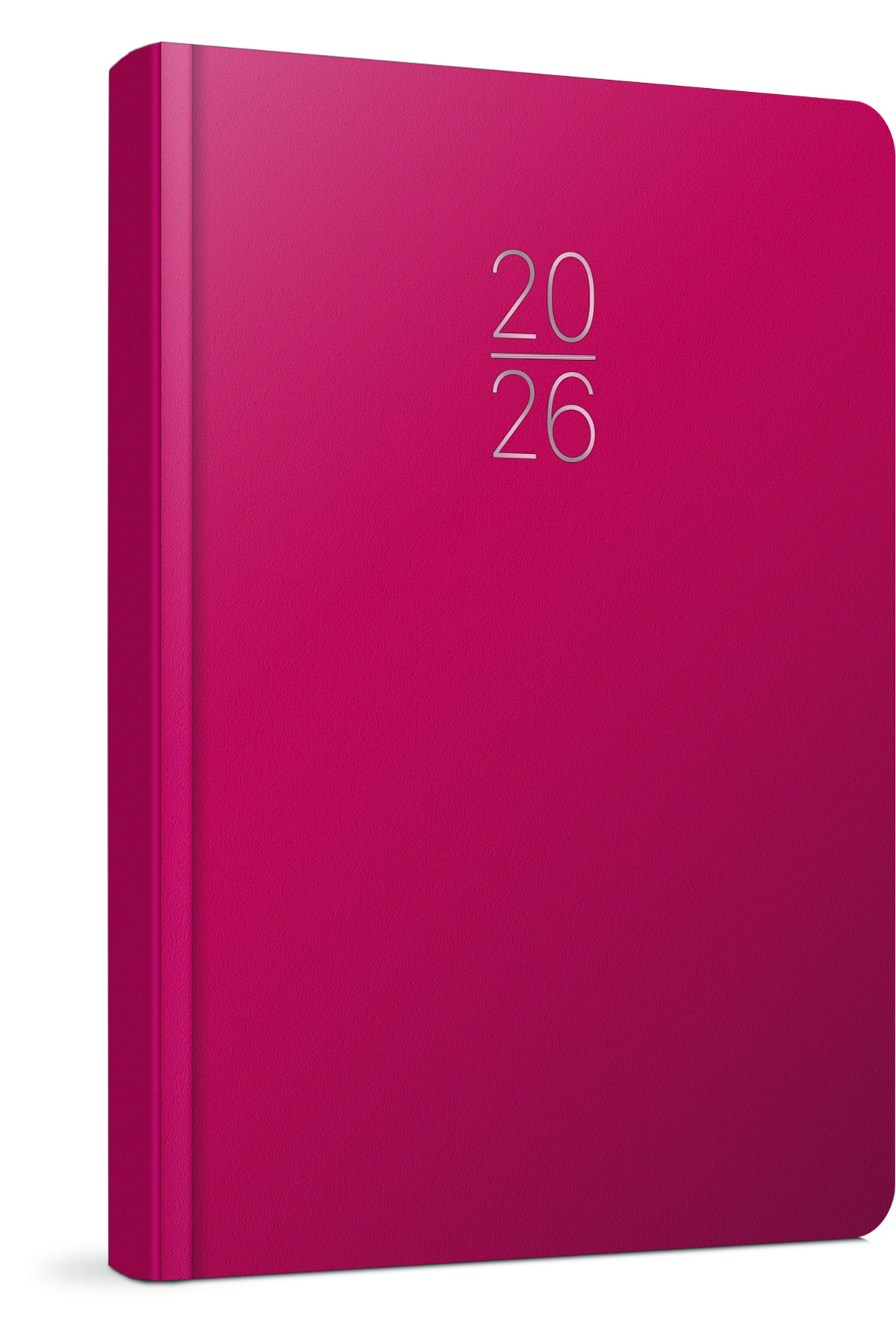 Gıpta 2026 100-ECK İplik Dikişli - Sert Kapak 14x20 Günlük Beyaz Ajanda