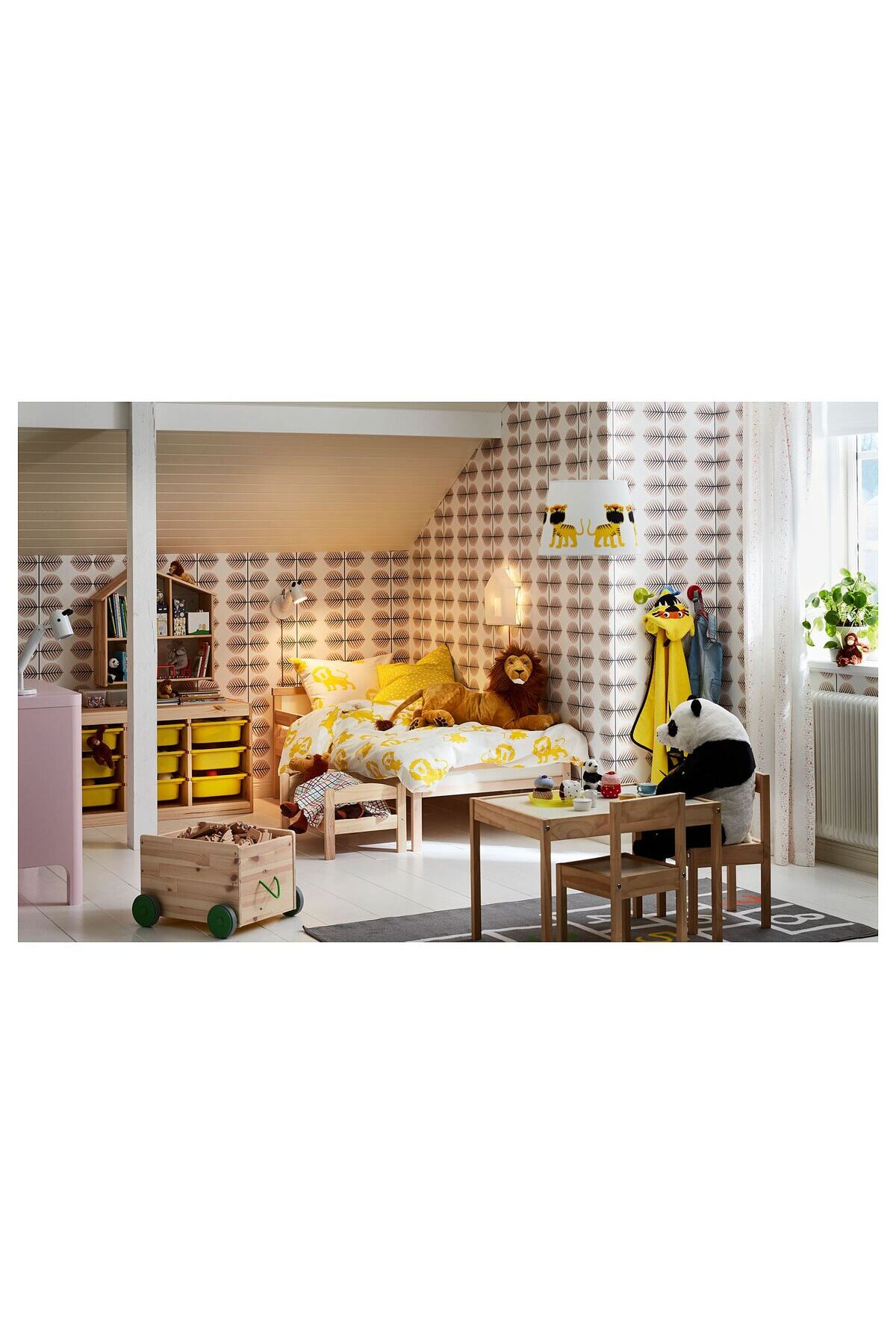 hobiurun Çocuk karyolası, kayın görünümlü, 70x160 cm fotoğrafı 3 (önizleme)