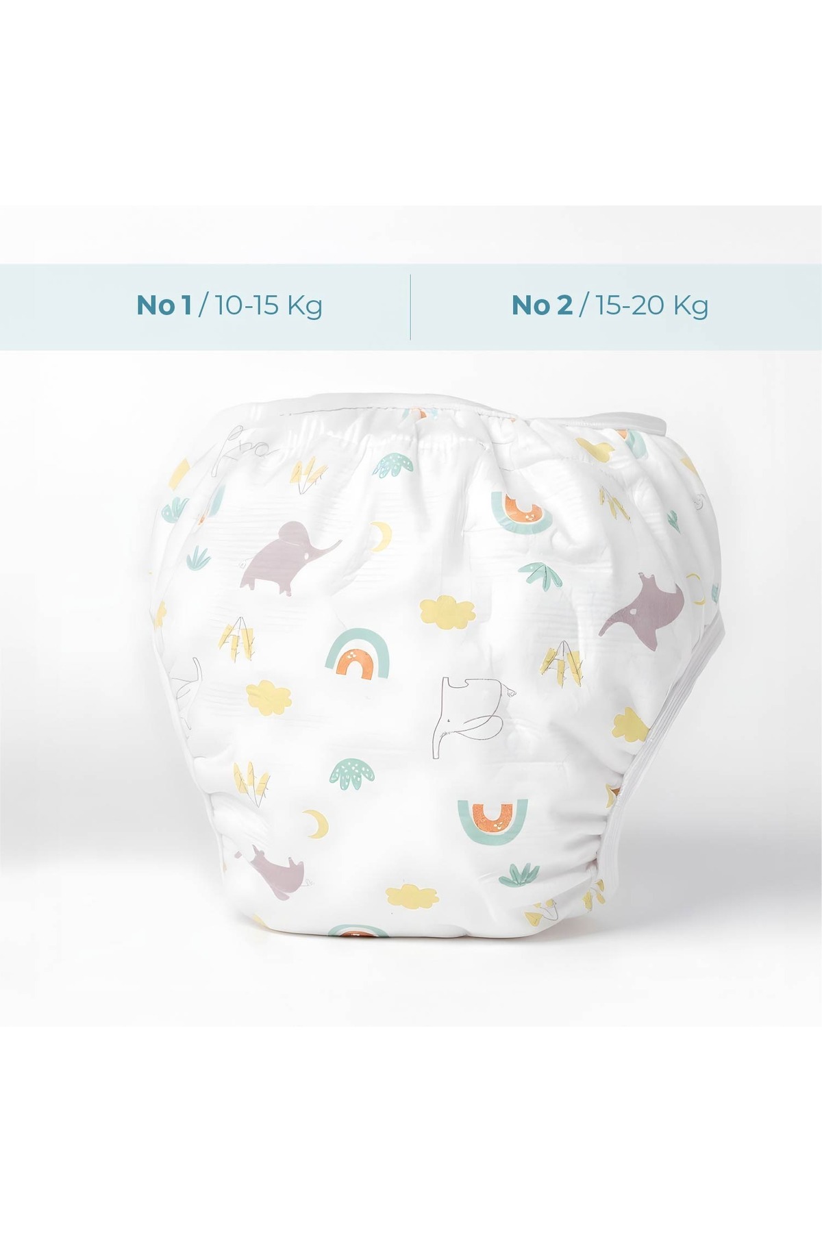 Mommyslab Yıkanabilir Sızdırmaz Sevi Pamuk Pedli Alıştırma Külodu (4 Adet) fotoğrafı 2 (önizleme)