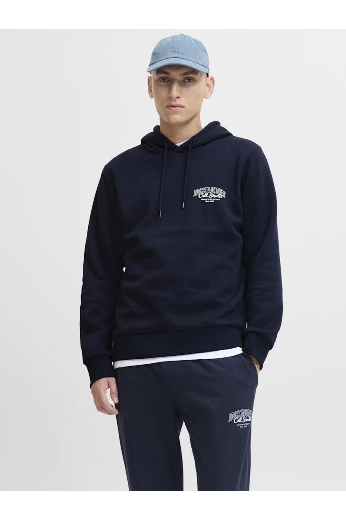 سویشرت کلاه‌دار مردانه JJMAKOTO - راحت و مدرن جک اند جونز سویشرت Jack & Jones