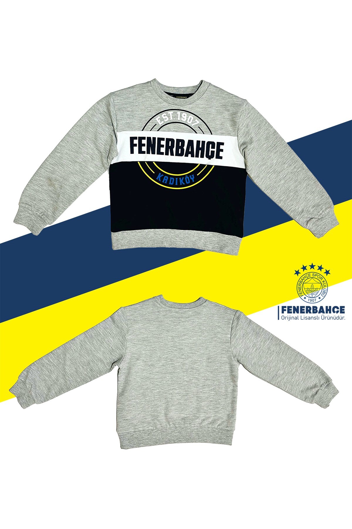 Fenerbahce 1907 Kadiköy Hoodie - Offizieller Fenerium Fan Pullover