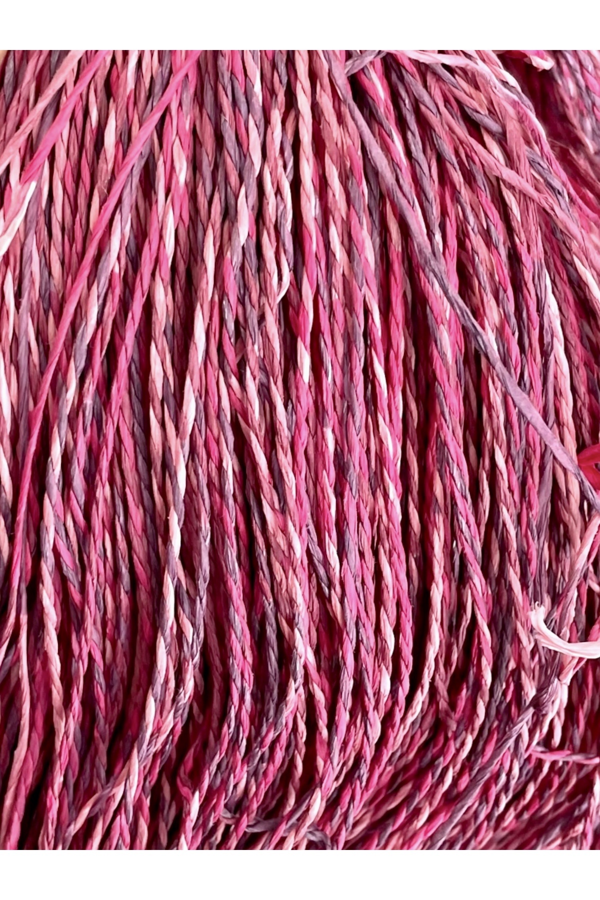 Kevser nur tuhafiye KAĞIT İP ( 2mm 25gr) Doğal Hasır Rafya Supla ...