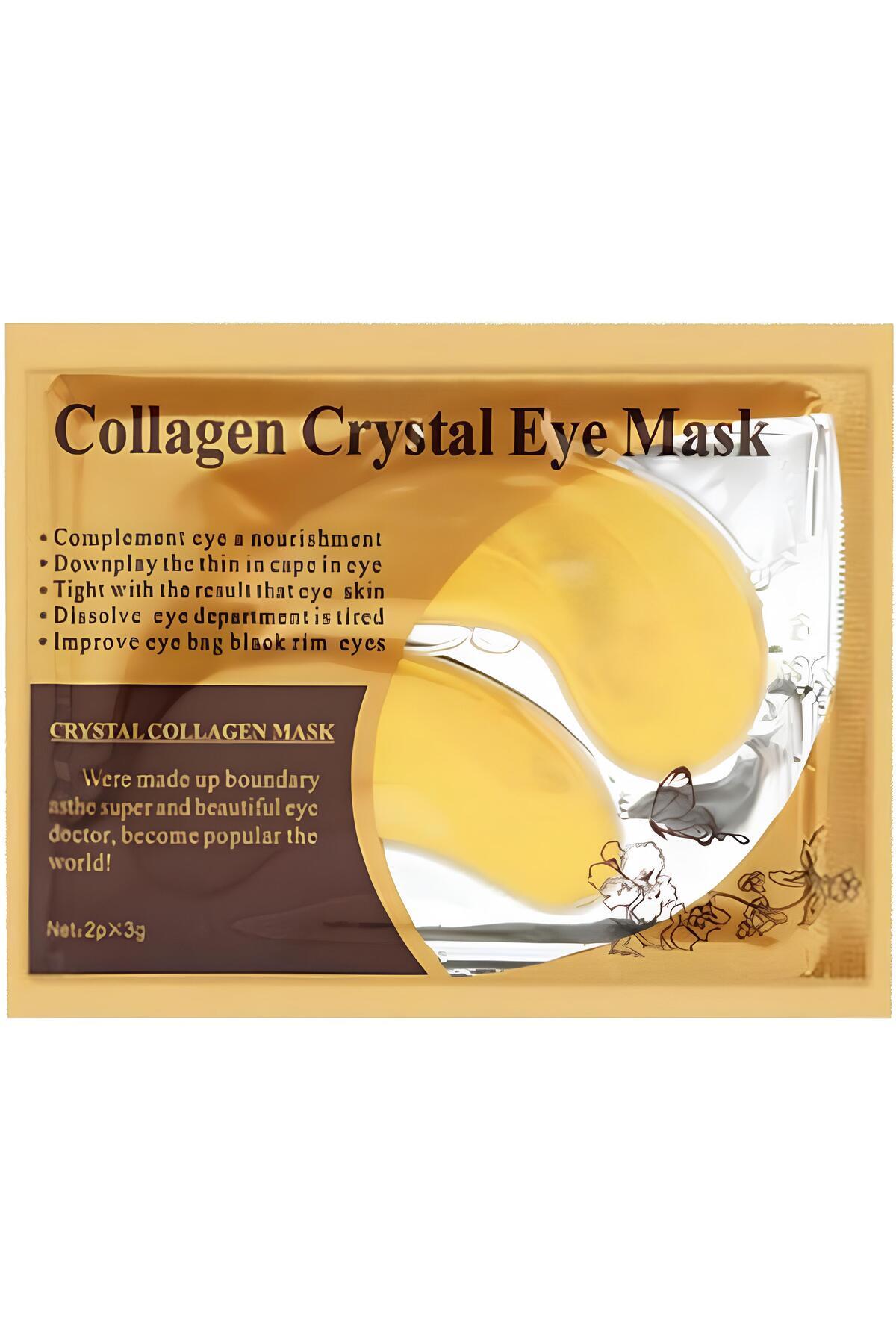 Tuberose Göz Altı için Maske Kolajenli Göz Maskesi Altın Maske Göz Altı Maskesi Eye Mask 3 Adet Gold Mask
