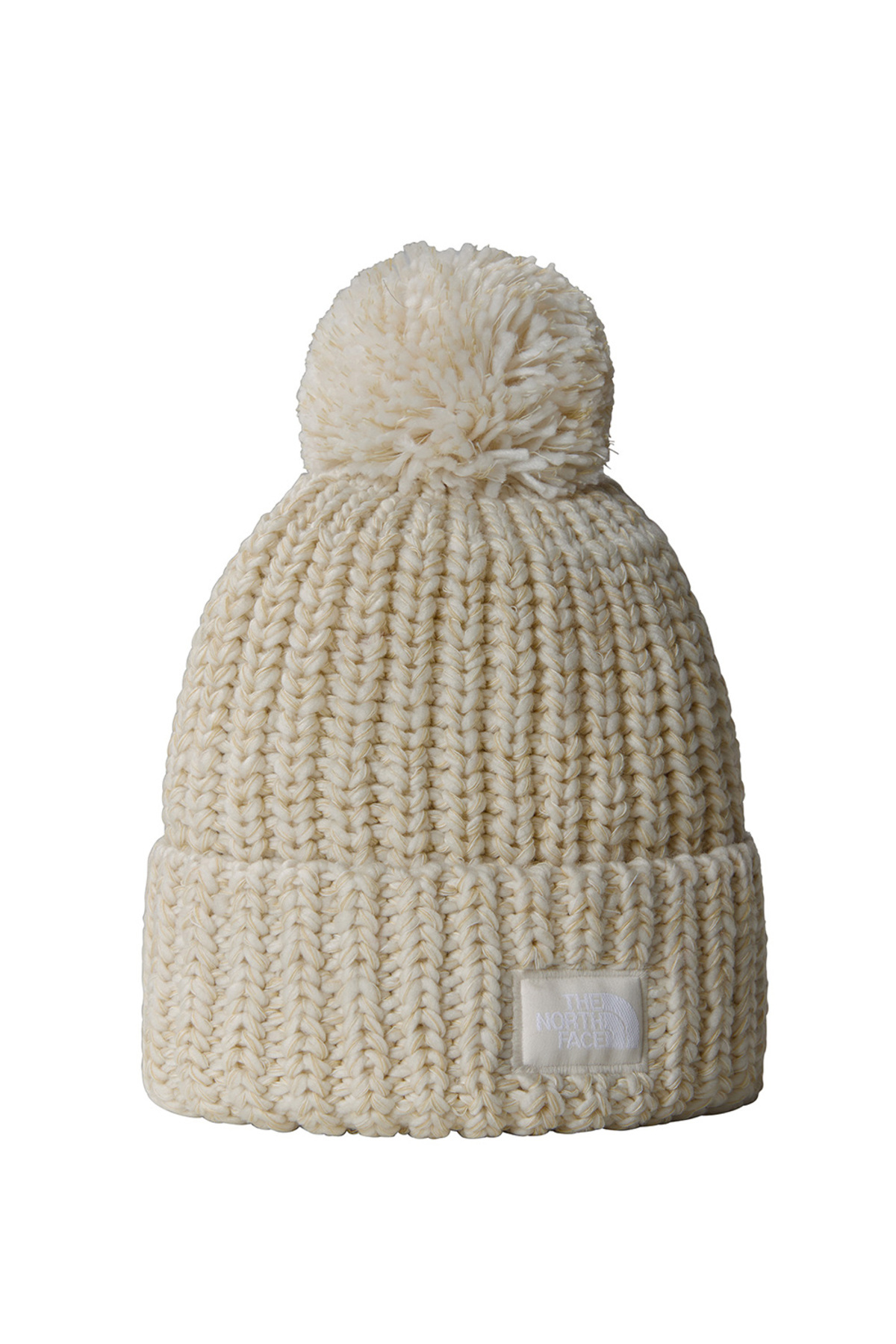THE NORTH FACE Soğuktan Koruyucu Soft Dokuma Bere Desenli Ponpon Detaylı Renkli
