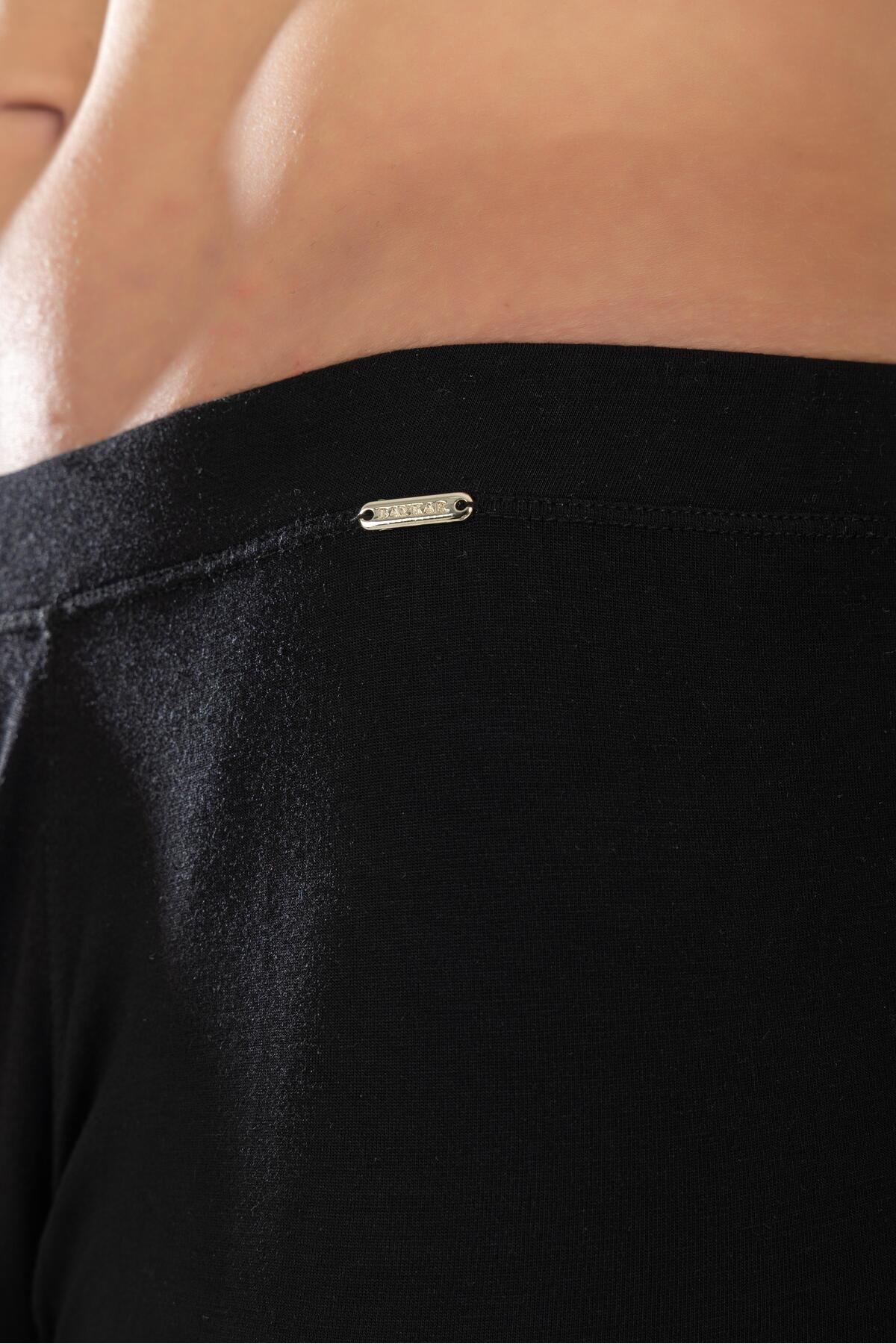 BAYKAR Erkek Mikro Modal Elestan Basic Boxer 1402 Siyah görsel 2