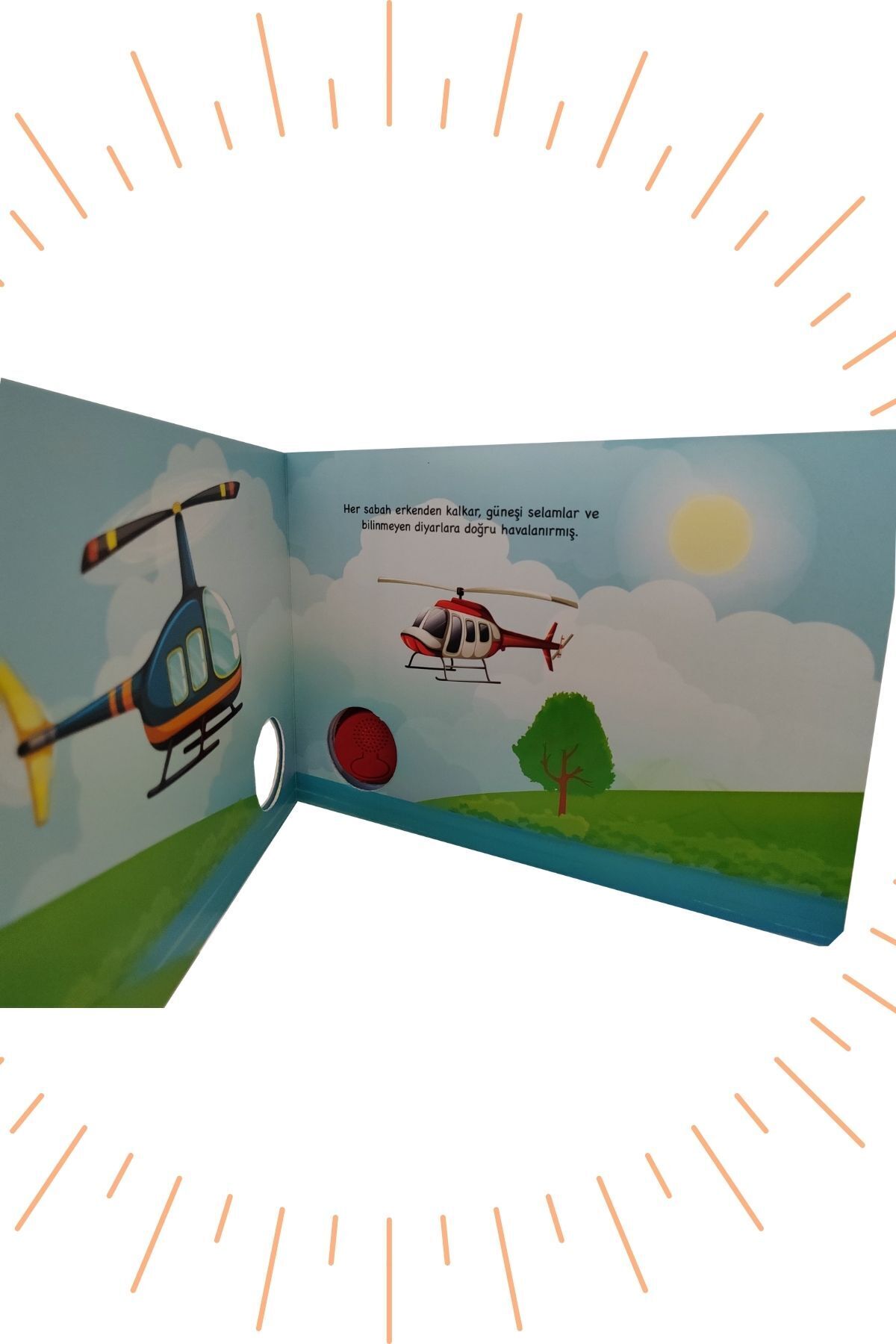Kids Babies SESLİ KİTAP HELİKOPTER fotoğrafı 2 (önizleme)