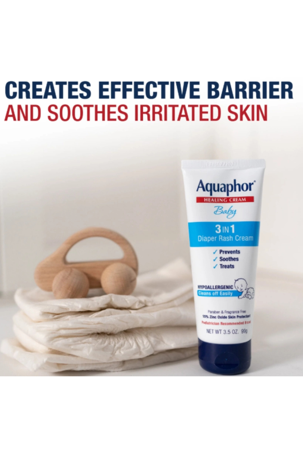Aquaphor Baby 3in1 Pişik Kremi 99GR fotoğrafı 2 (önizleme)