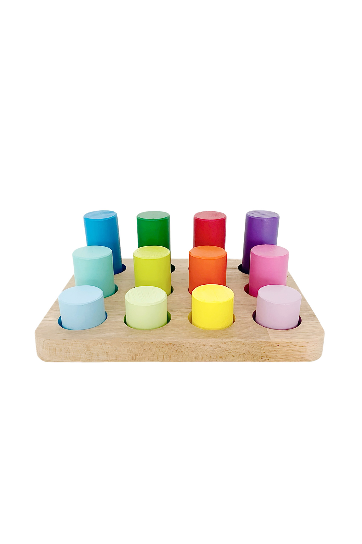 Pooki playroom Montessori Renk ve Boy Farkı Eşleştirme Seti Kartlı fotoğrafı 3 (önizleme)