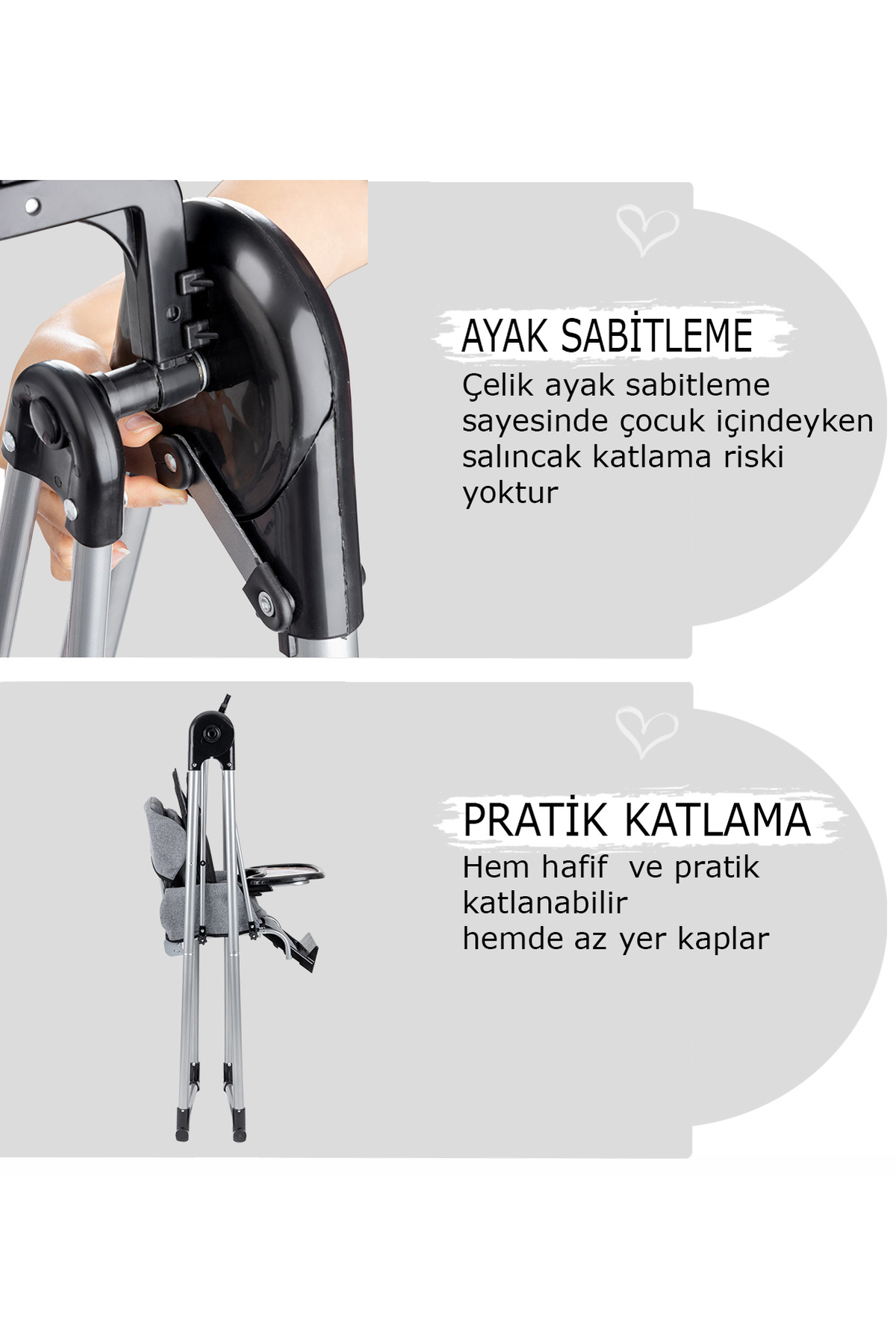 Baby Home 890 Dove Salıncak Bebek Salıncağı Çocuk Salıncağı Bebek Salıncakları fotoğrafı 7 (önizleme)