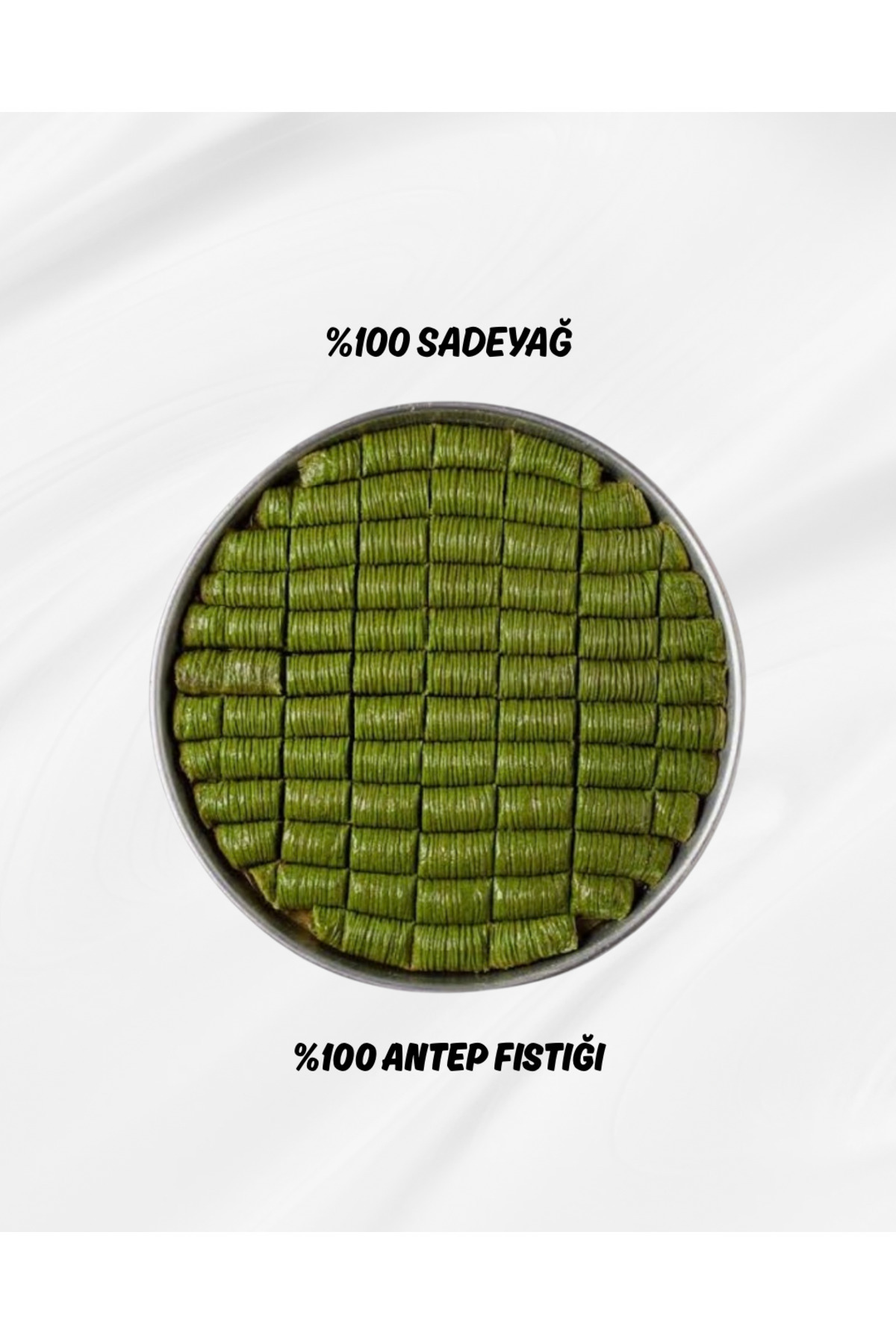 uzeller Birinci Sınıf Özel Fıstık Sarma Bol Fıstıklı Sadeyağlı Kutulu 3 KG