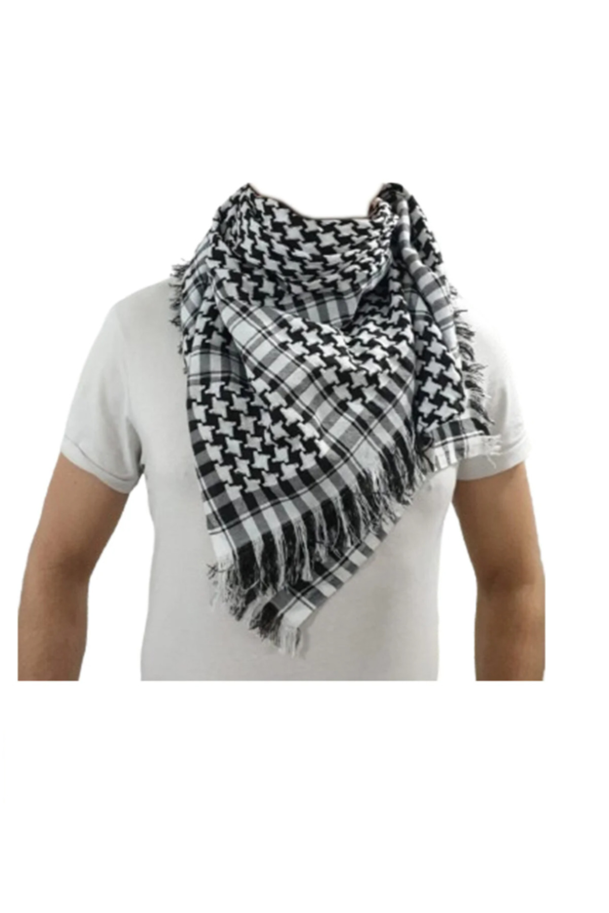 Merve Puşi Poşu Alkano Kefiye Şal Eşarp Yöresel Şal 100x100 cm