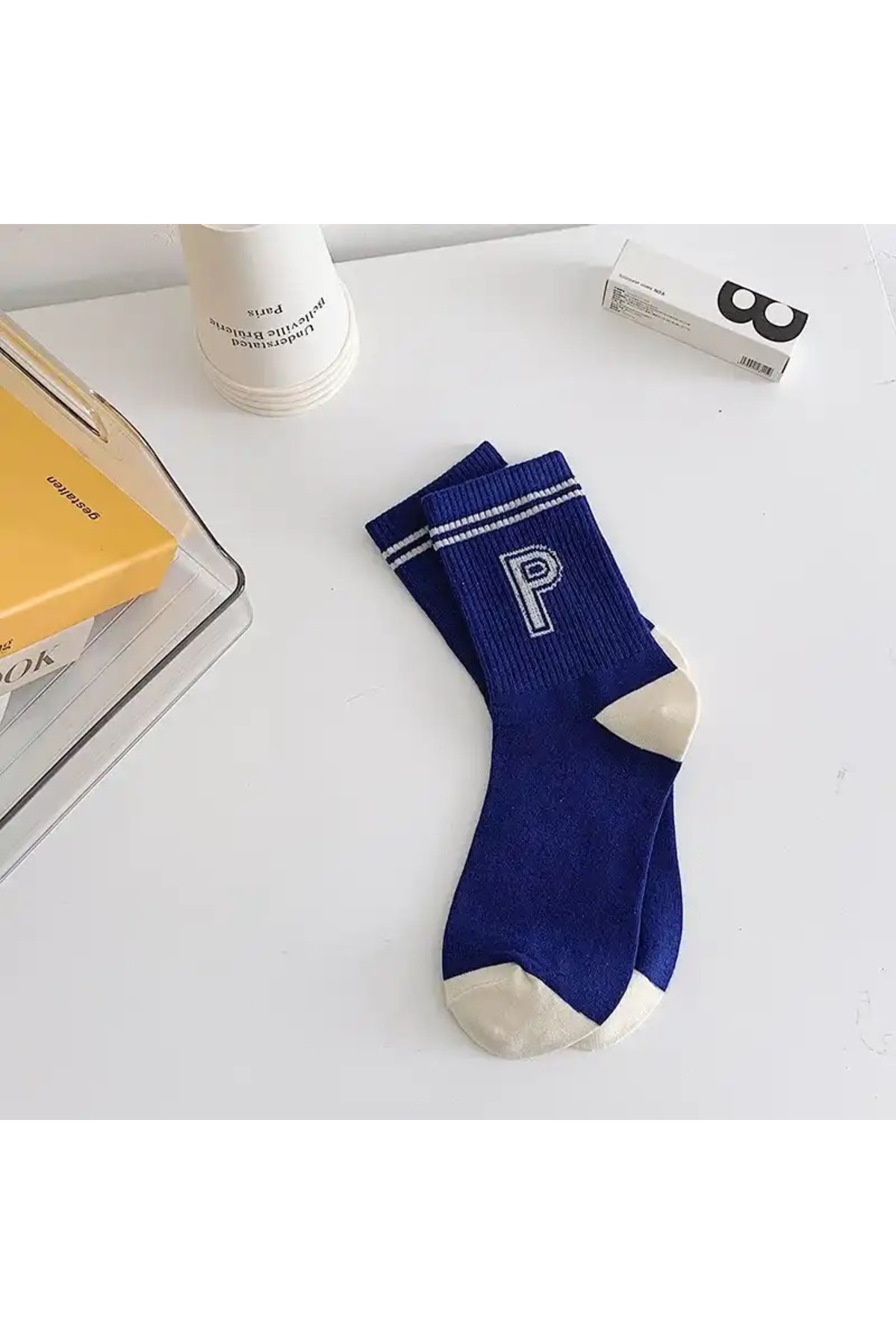 H&N Socks 5 Çift Ekonomik Paket Unısex Kolej Tenis Çorap görsel 6