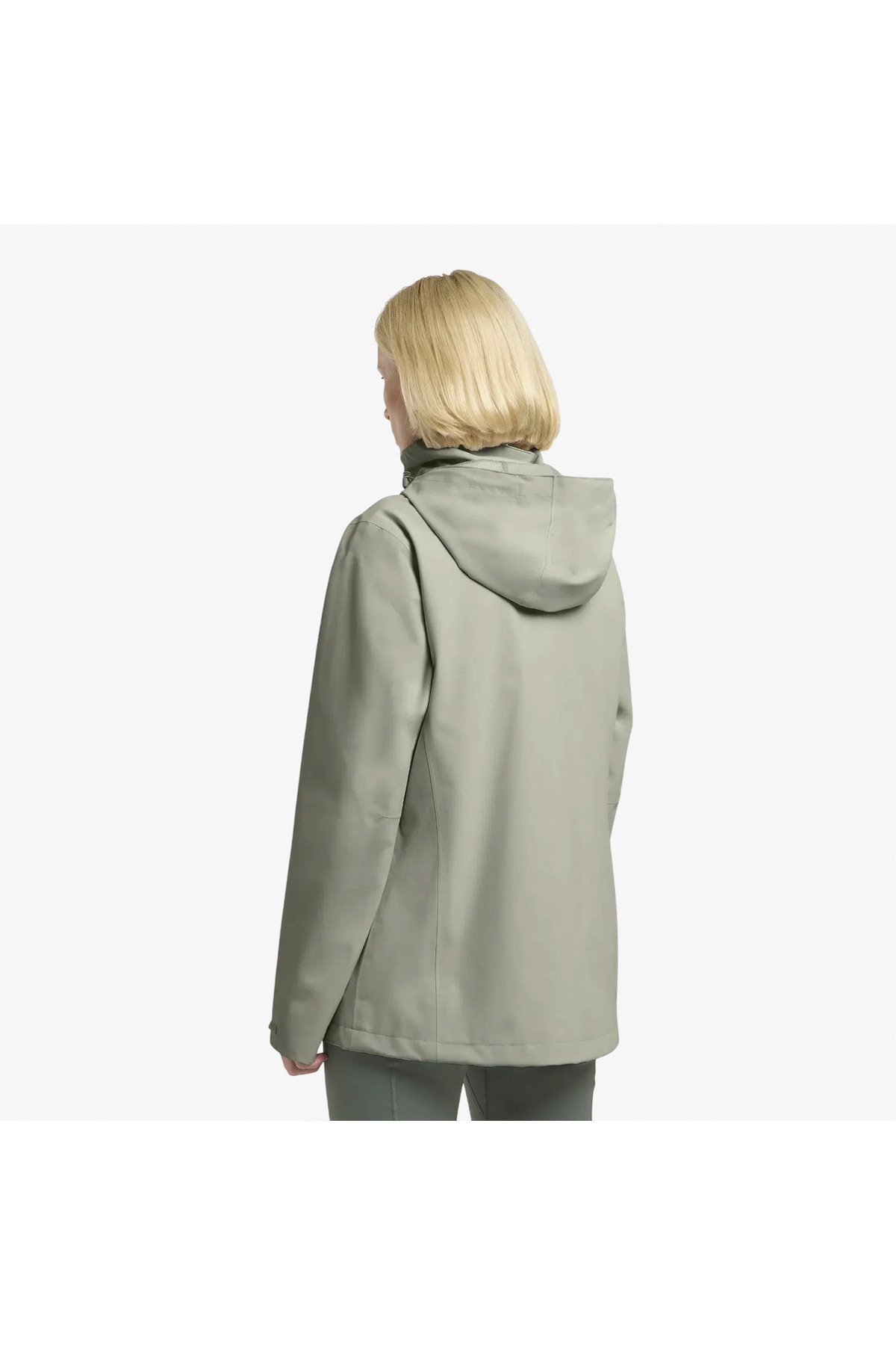 Jack Wolfskin  Trailtime 2L Kadın Yeşil Outdoor Ceket - Görsel 3
