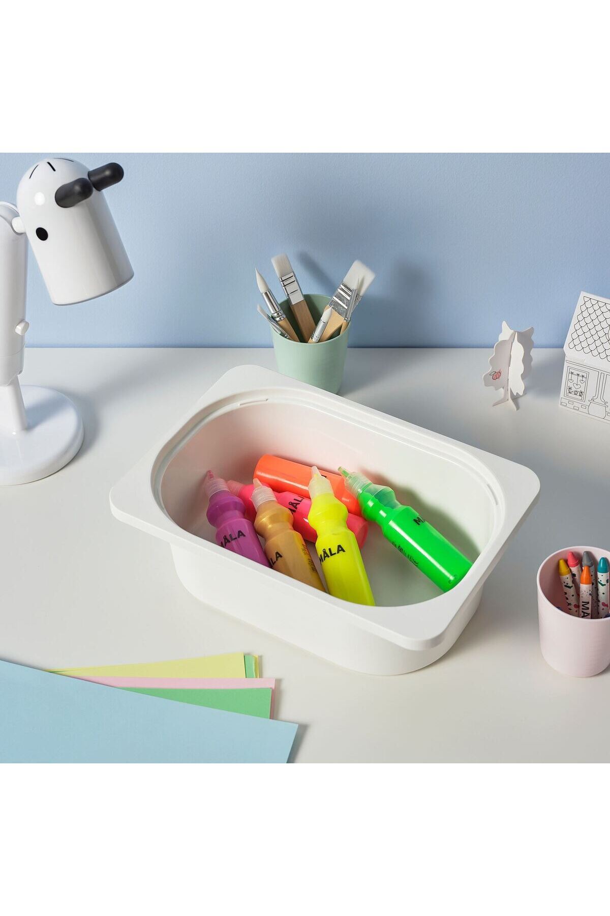 hobiurun Çocuk duvar rafı, çam-beyaz, 93x21x30 cm fotoğrafı 4 (önizleme)