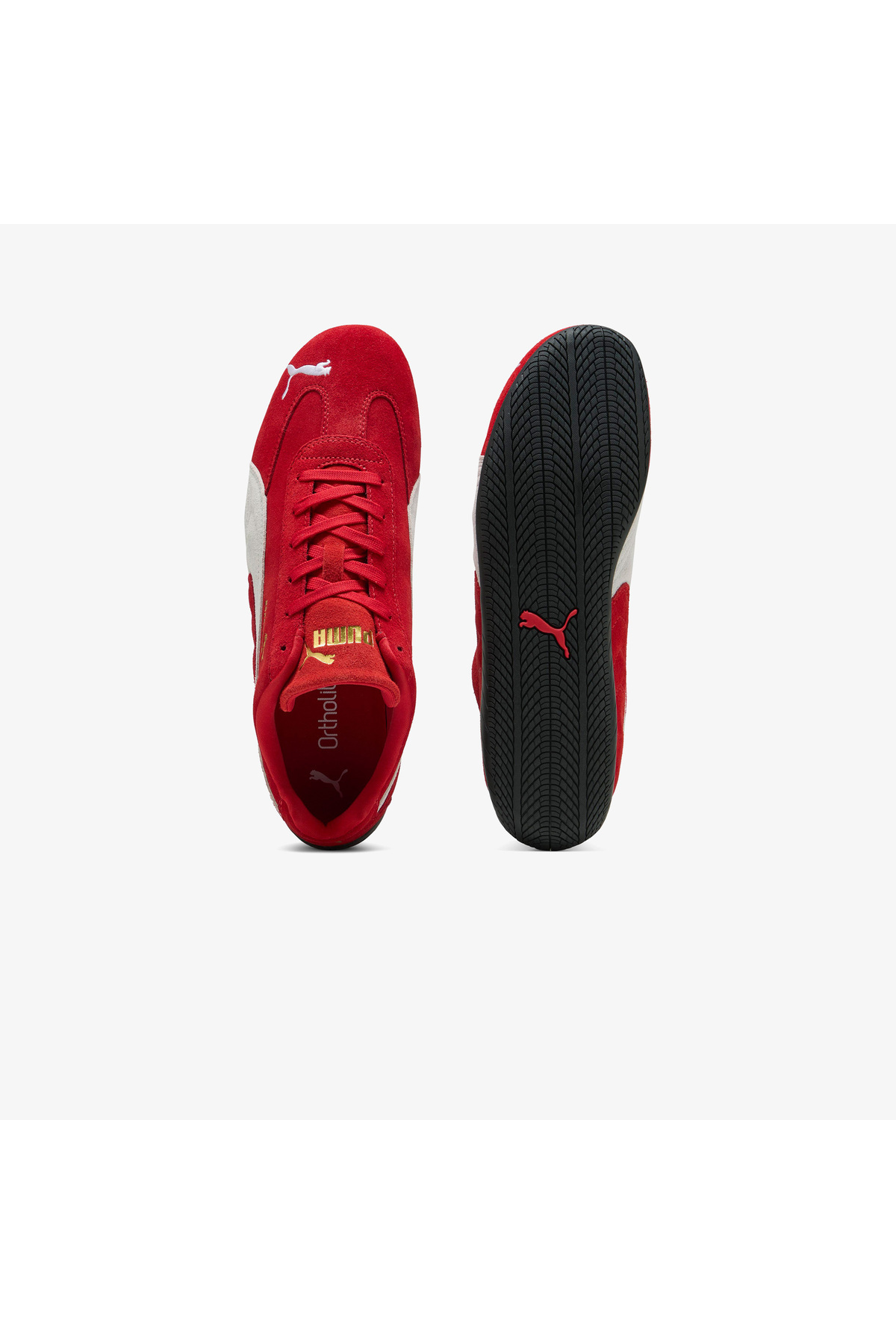 Puma Speedcat OG Unisex Kırmızı Spor Ayakkabı görsel 4