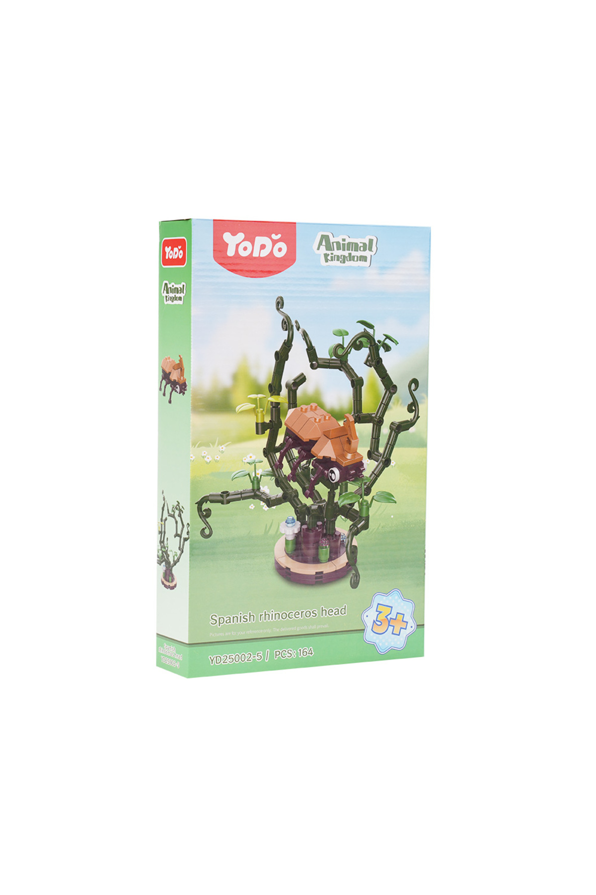 Mega Blok Çiçek ve Gergedan Böceği 164 Parça fotoğrafı 6 (önizleme)