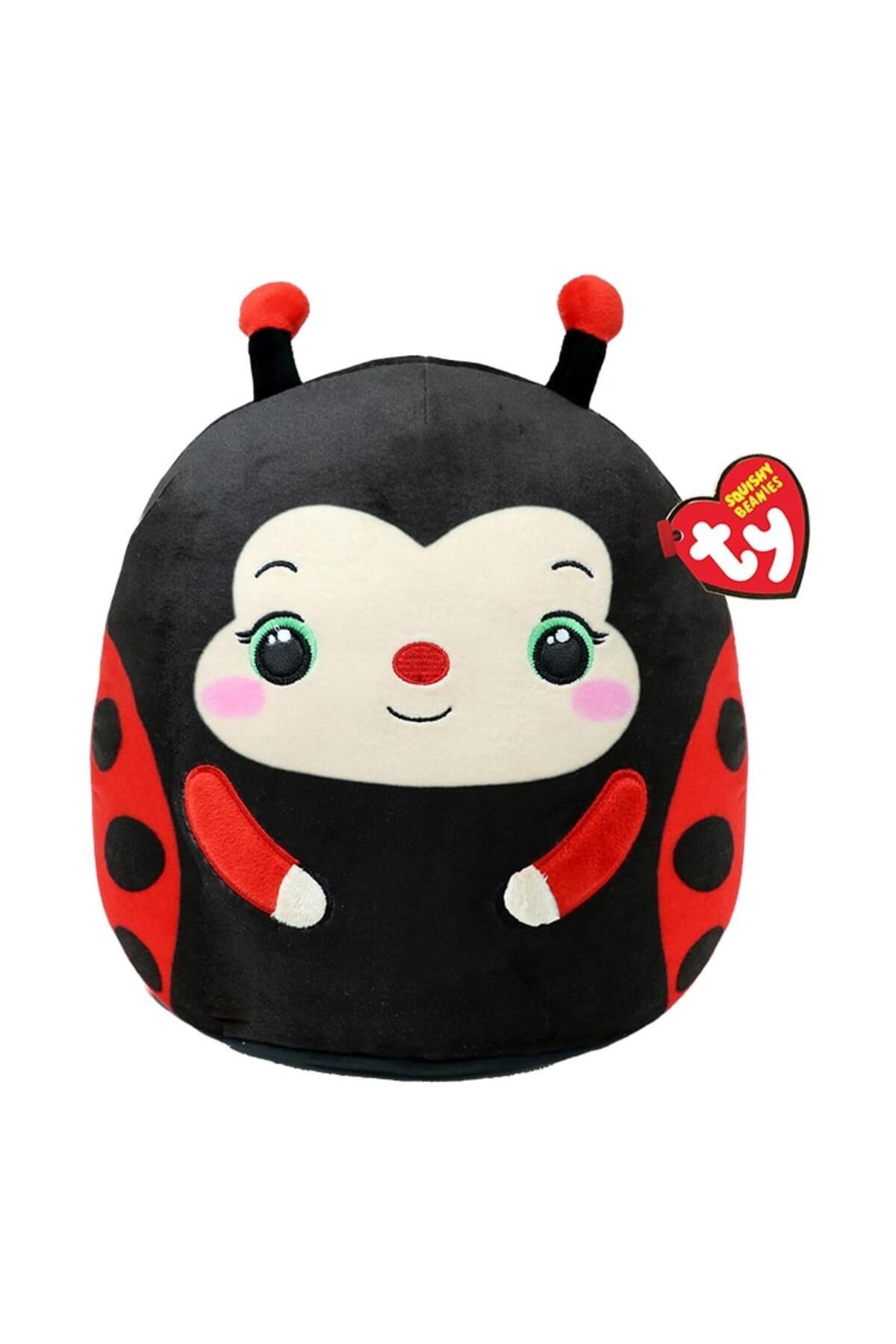TY Lucy Red Ladybug Squishy 25 cm