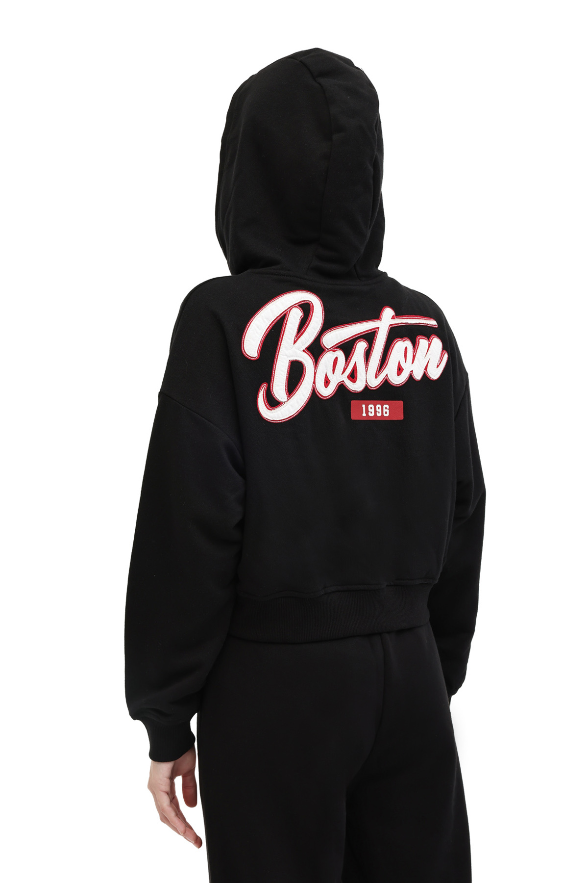 Lumberjack WL 17ZIRYAN BTS801 5PR Siyah Kadın Sweatshirt - Fiyatı